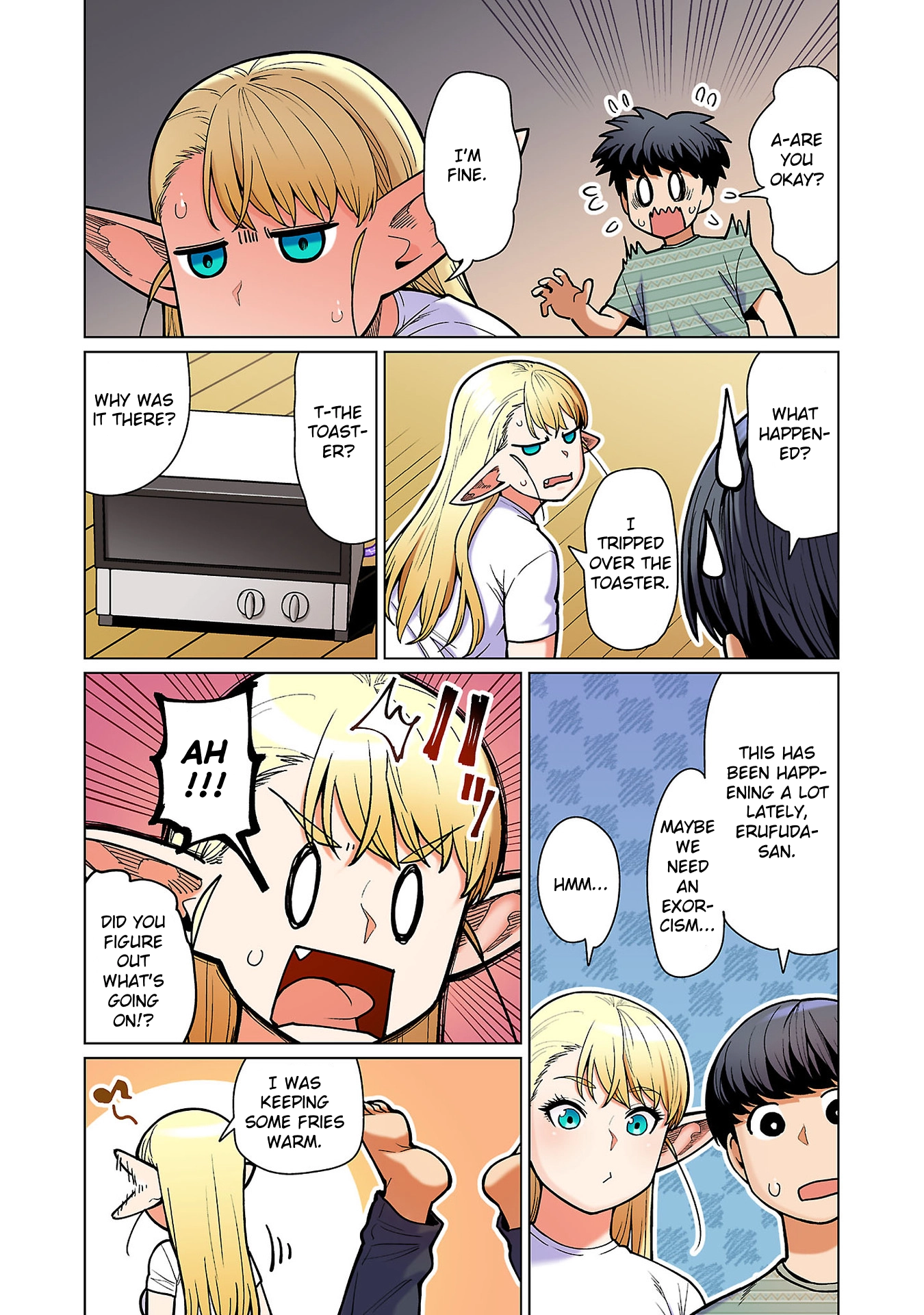 Shin Elf-san wa Yaserarenai. (Official Colored) Chapter 14 page 11 - 