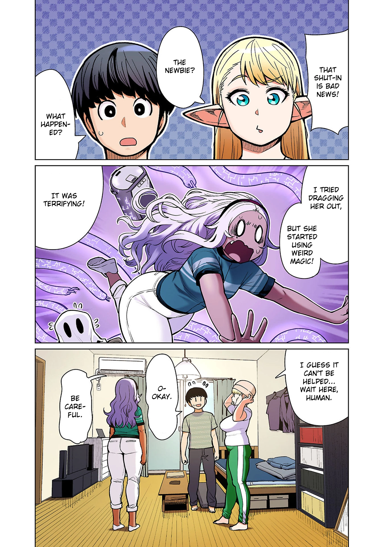Shin Elf-san wa Yaserarenai. (Official Colored) Chapter 14 page 14 - 