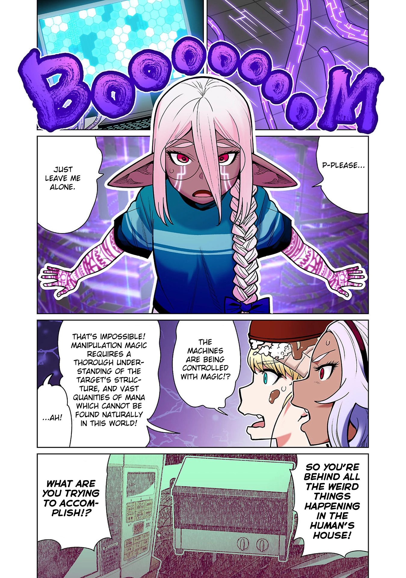 Shin Elf-san wa Yaserarenai. (Official Colored) Chapter 14 page 18 - 