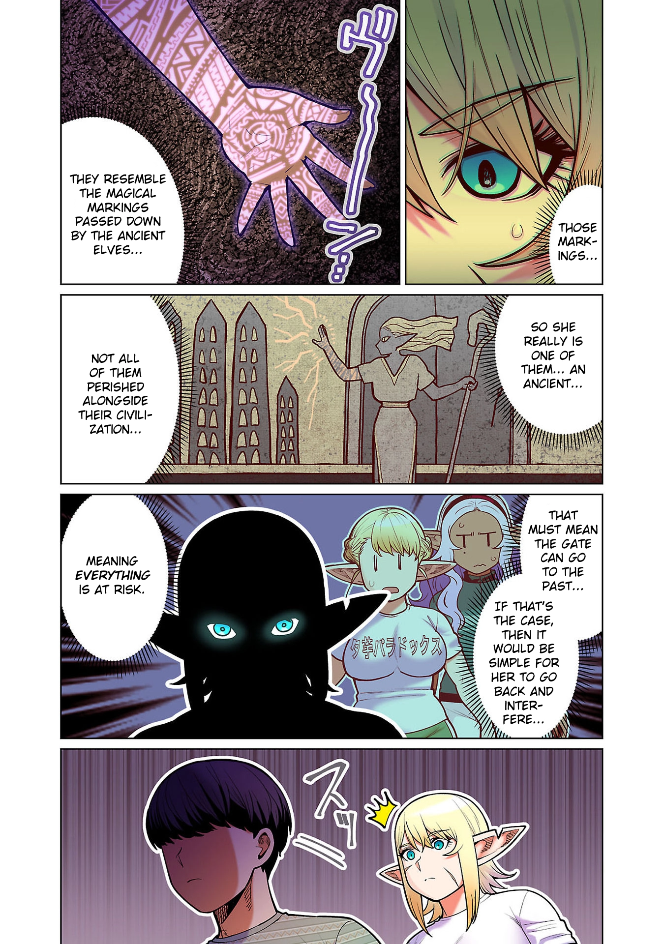 Shin Elf-san wa Yaserarenai. (Official Colored) Chapter 14 page 22 - 