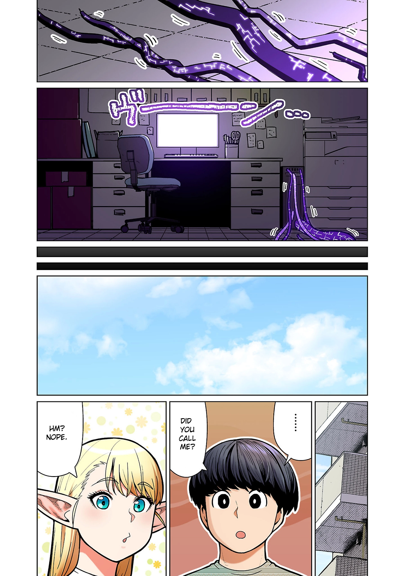 Shin Elf-san wa Yaserarenai. (Official Colored) Chapter 14 page 9 - 