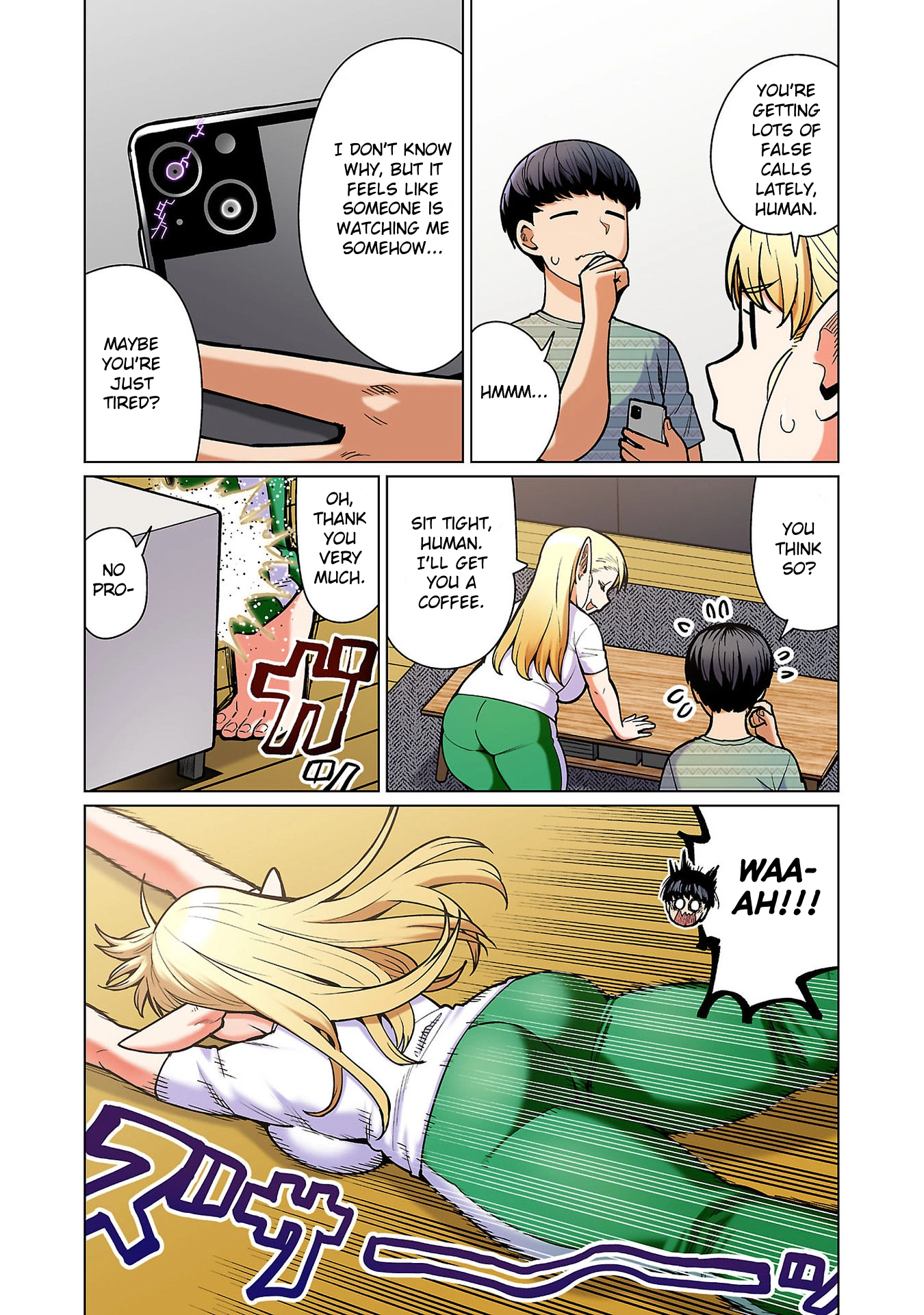 Shin Elf-san wa Yaserarenai. (Official Colored) Chapter 14 page 10 - 
