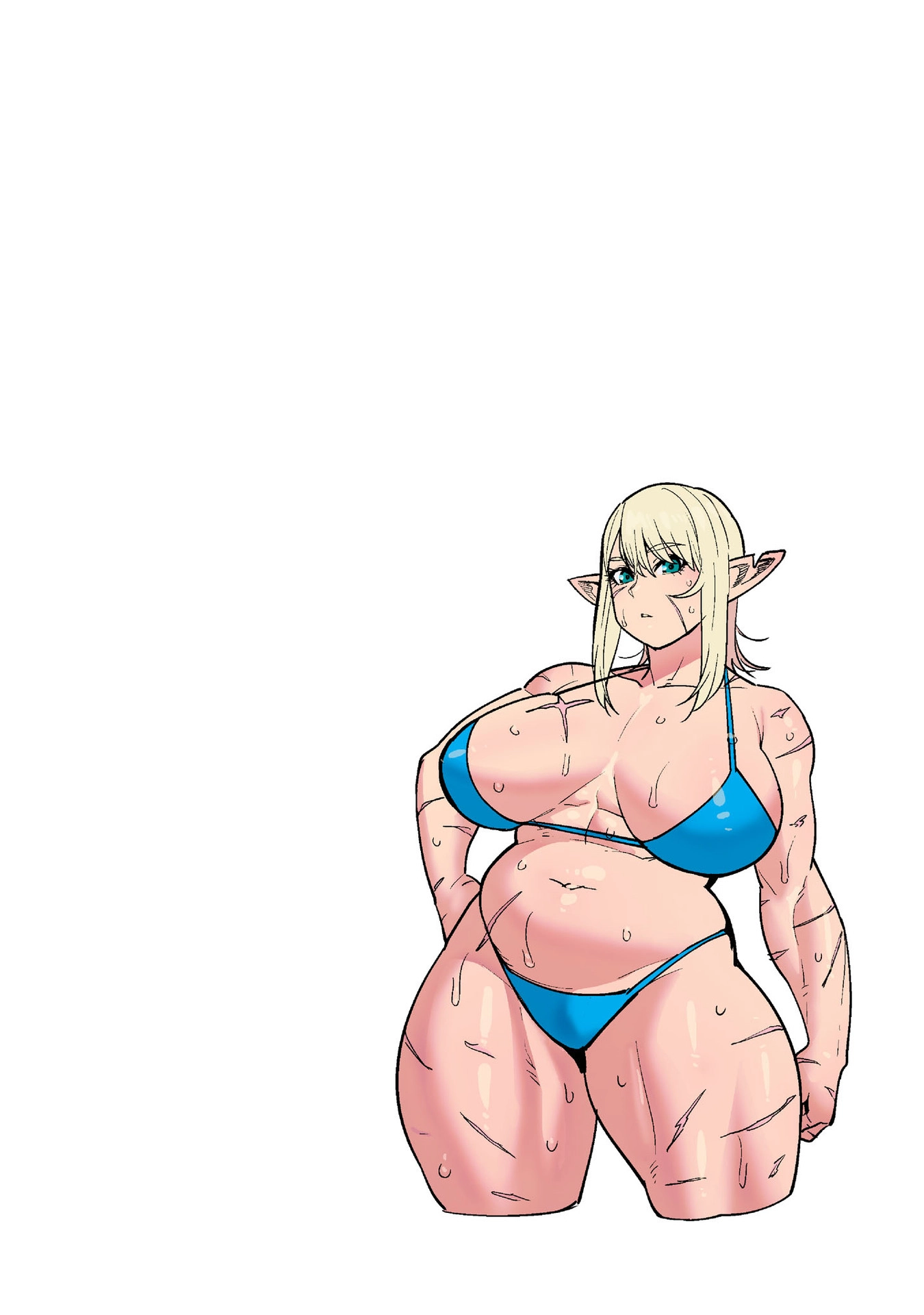 Shin Elf-san wa Yaserarenai. (Official Colored) Chapter 15.5 page 10 - 