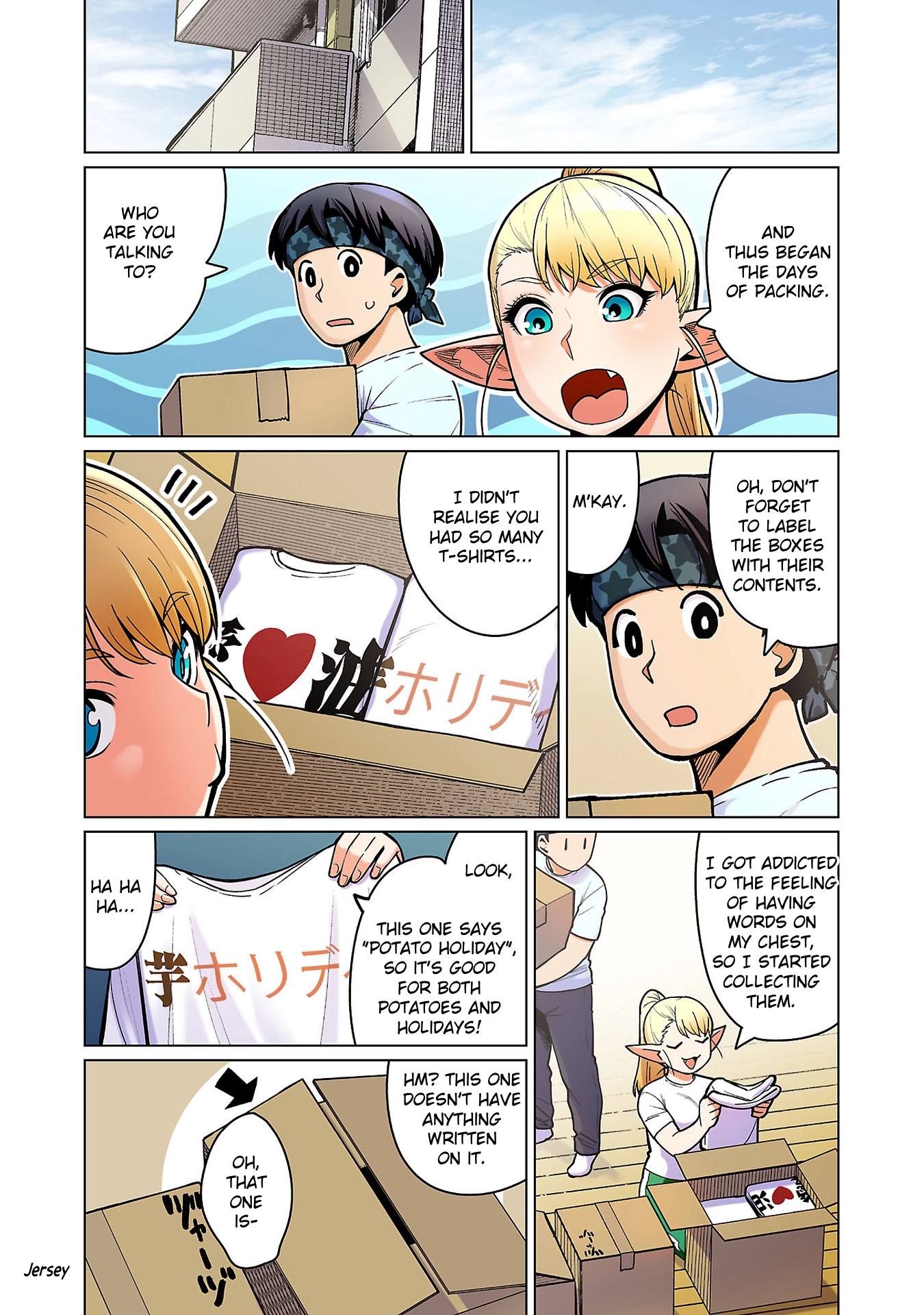 Shin Elf-san wa Yaserarenai. (Official Colored) Chapter 15 page 21 - 