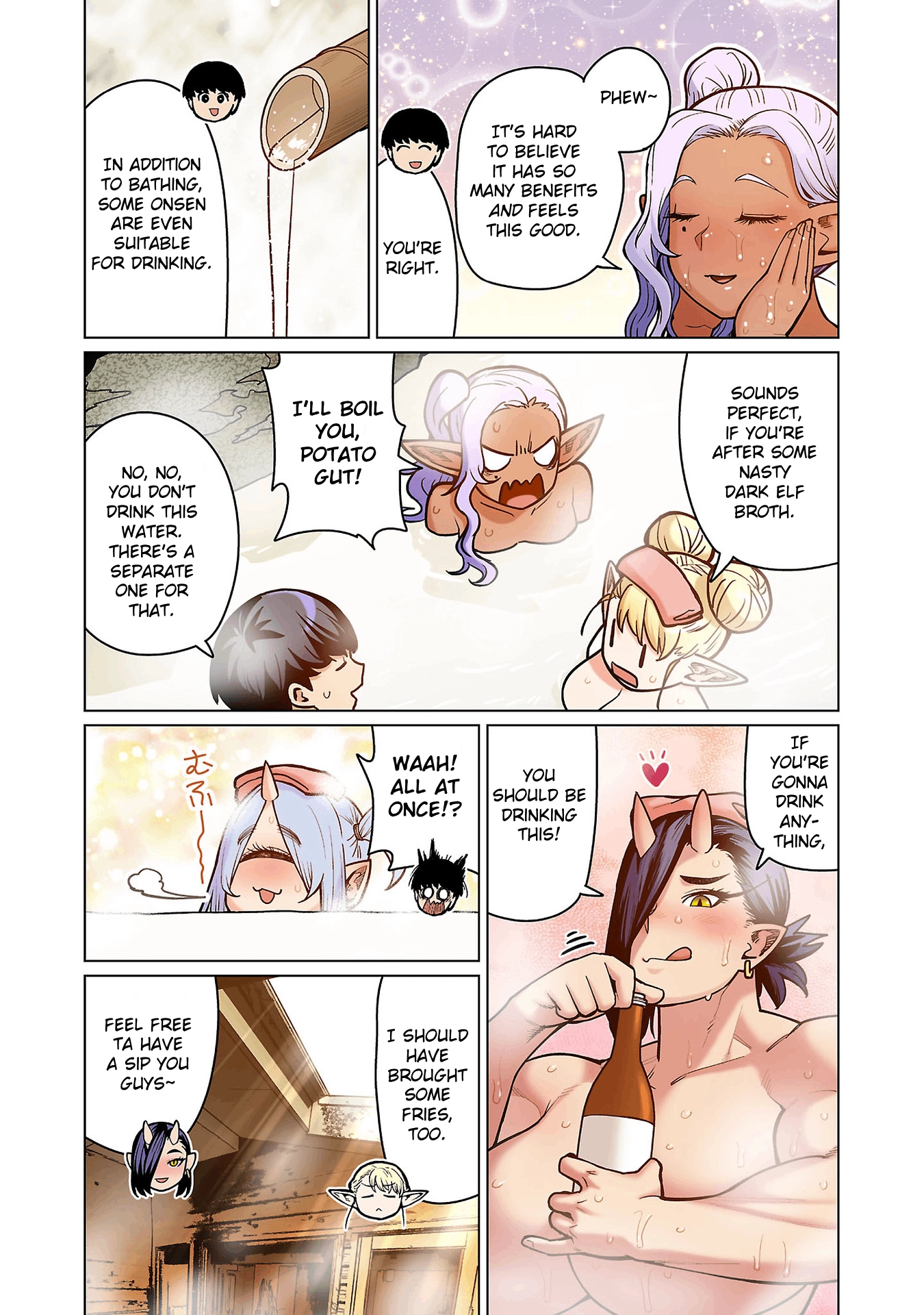 Shin Elf-san wa Yaserarenai. (Official Colored) Chapter 16 page 17 - 