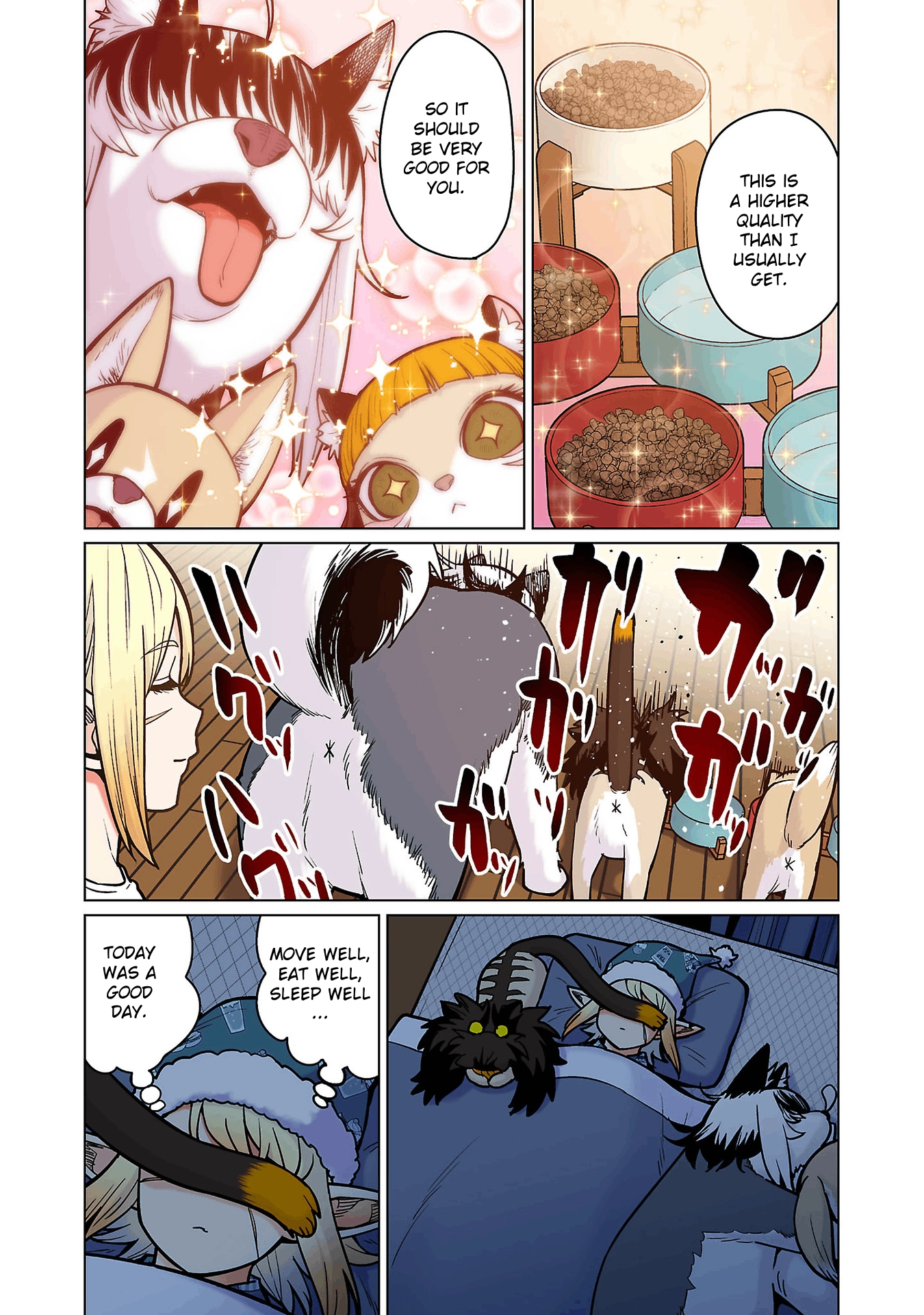 Shin Elf-san wa Yaserarenai. (Official Colored) Chapter 16 page 19 - 