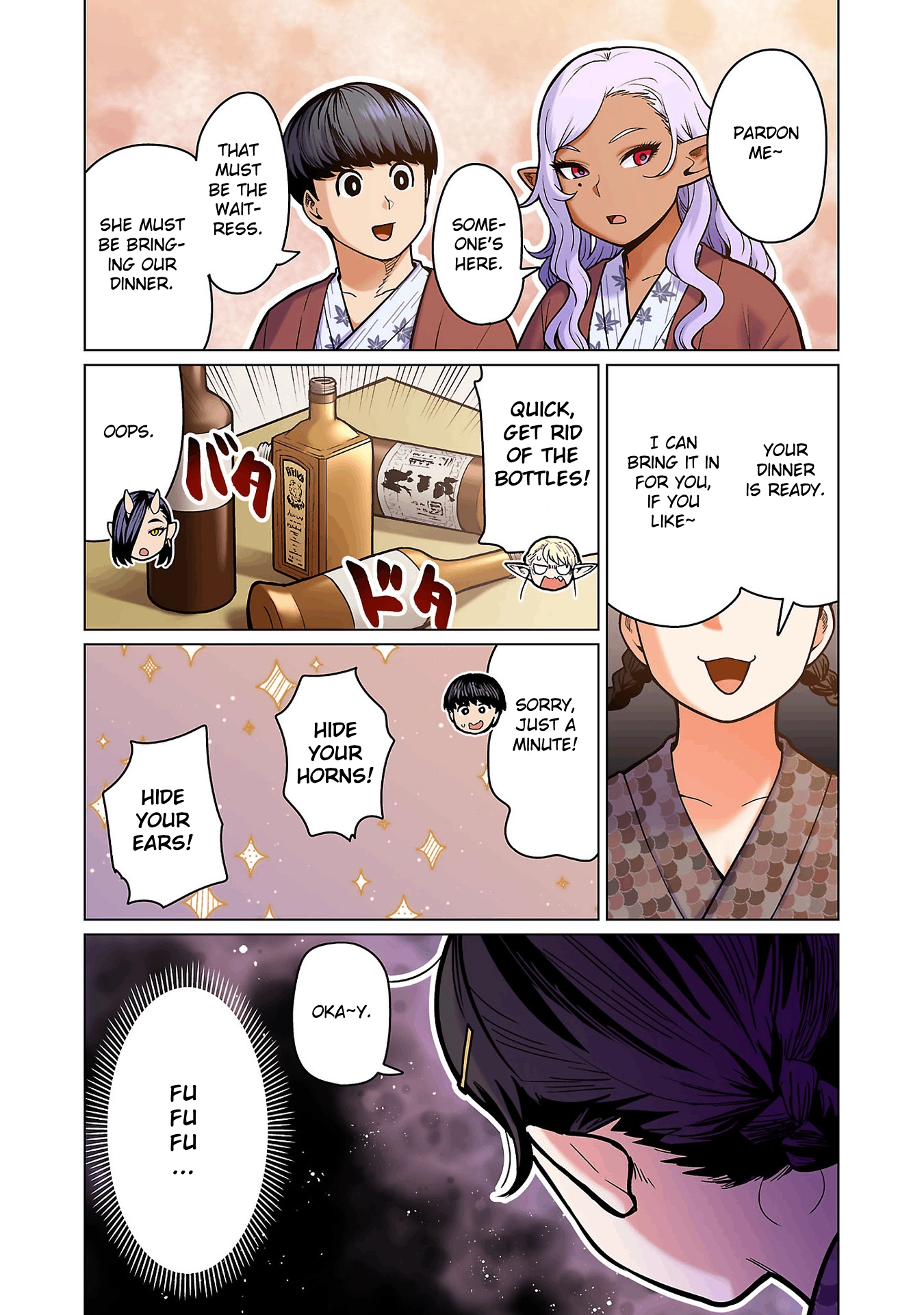 Shin Elf-san wa Yaserarenai. (Official Colored) Chapter 16 page 23 - 