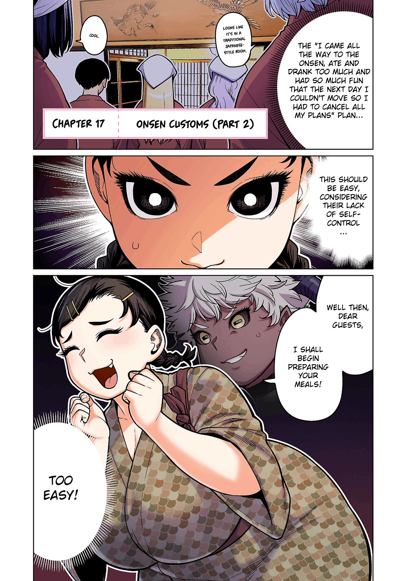 Shin Elf-san wa Yaserarenai. (Official Colored) Chapter 17 page 1 - 