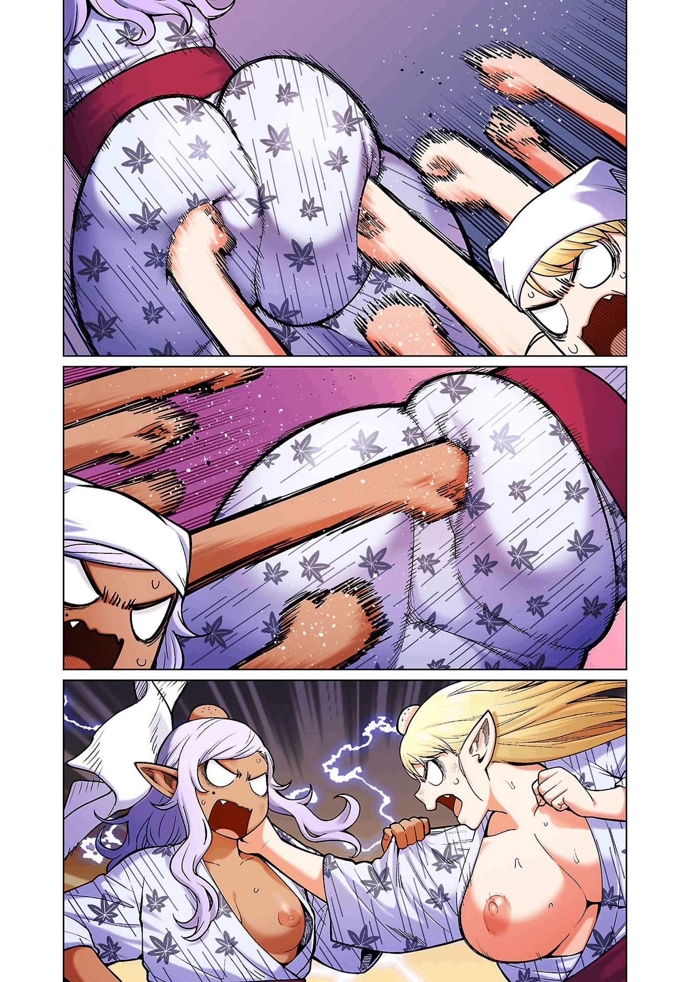 Shin Elf-san wa Yaserarenai. (Official Colored) Chapter 17 page 14 - 
