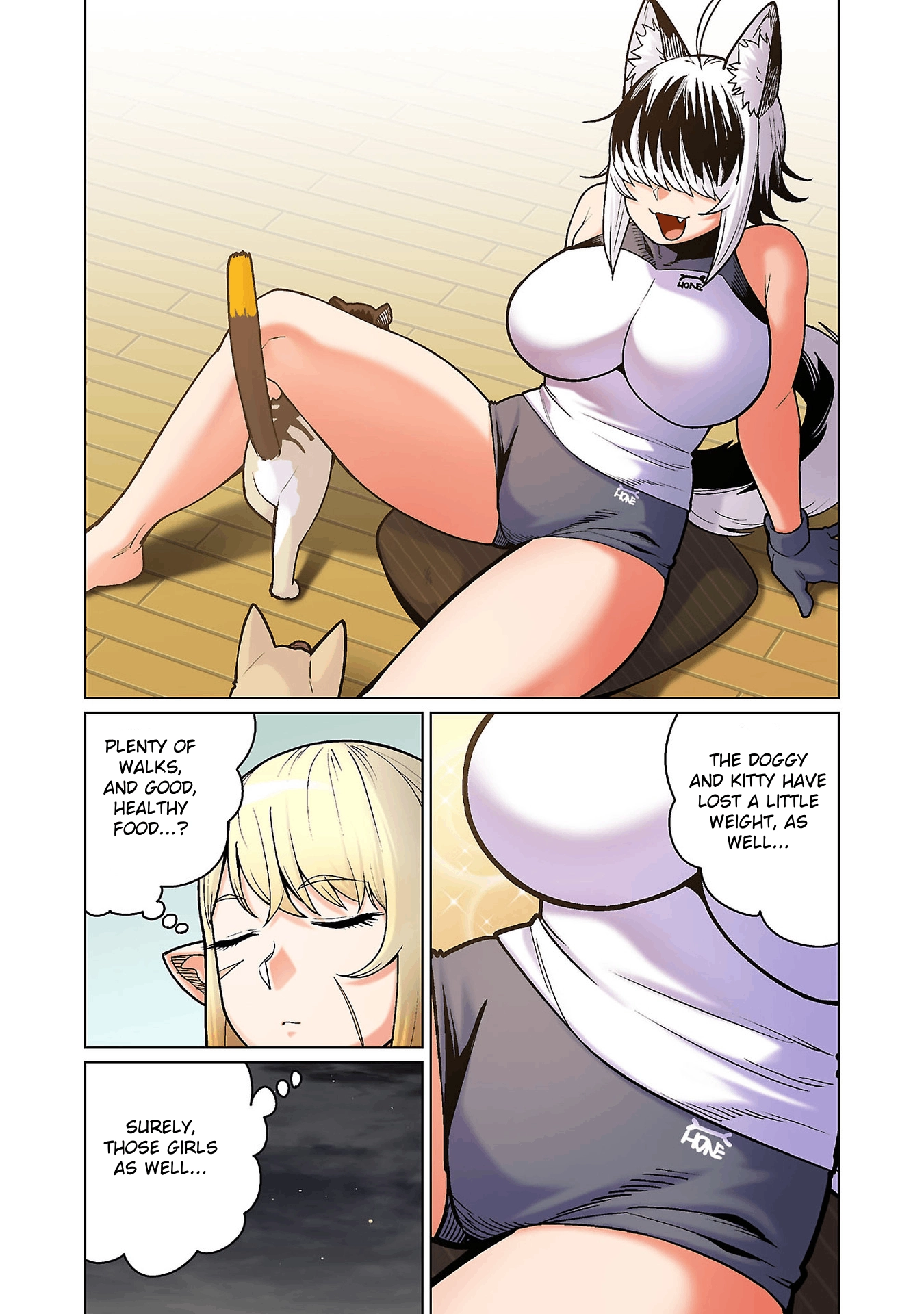 Shin Elf-san wa Yaserarenai. (Official Colored) Chapter 17 page 22 - 