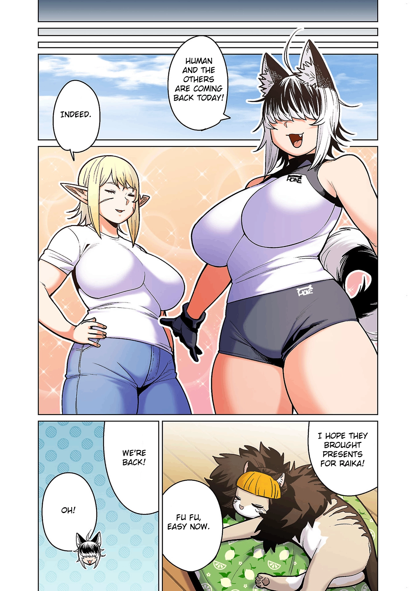 Shin Elf-san wa Yaserarenai. (Official Colored) Chapter 17 page 23 - 