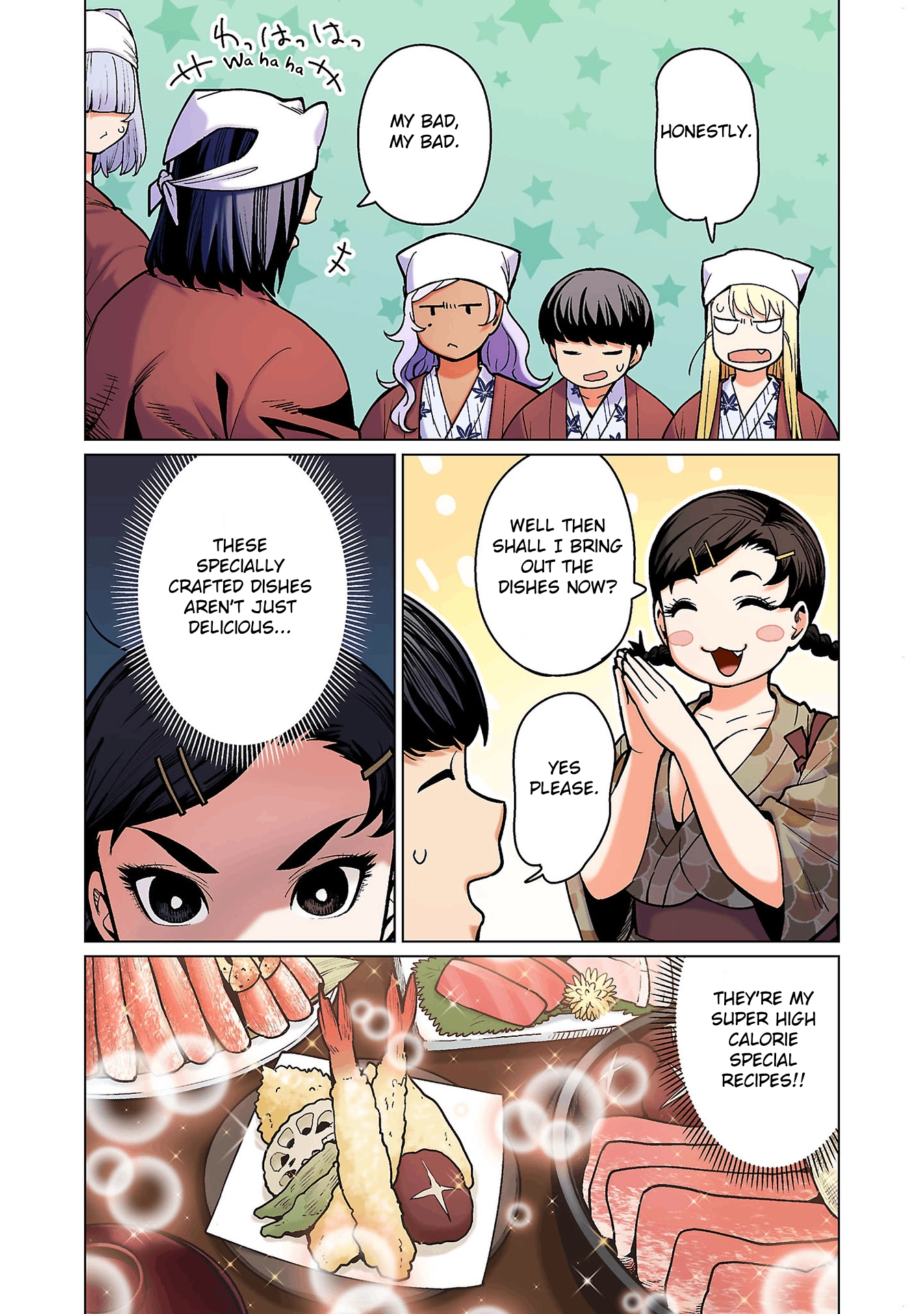 Shin Elf-san wa Yaserarenai. (Official Colored) Chapter 17 page 5 - 