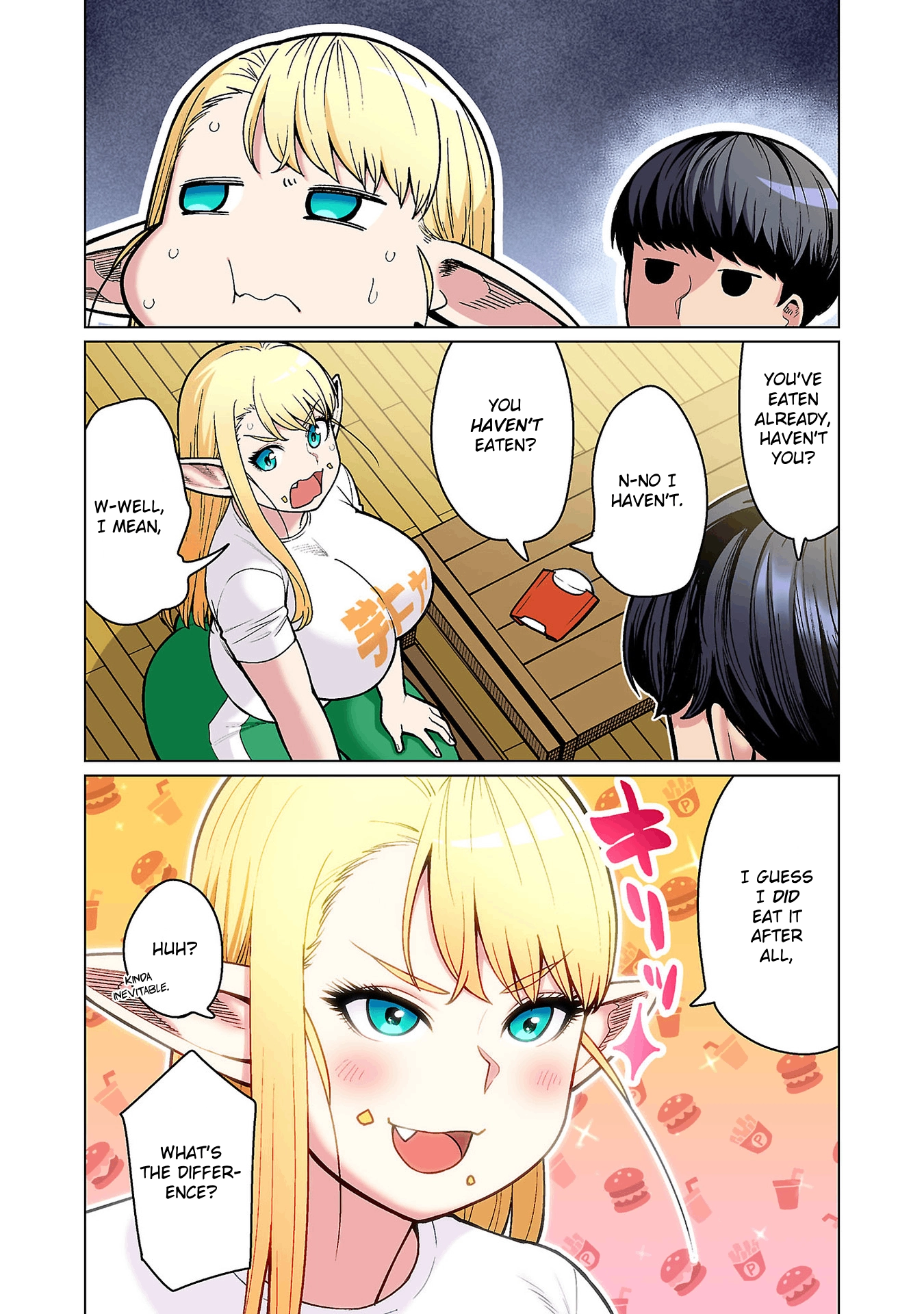 Shin Elf-san wa Yaserarenai. (Official Colored) Chapter 18 page 2 - 