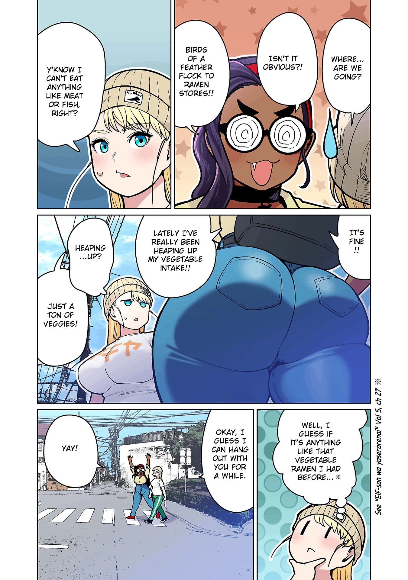 Shin Elf-san wa Yaserarenai. (Official Colored) Chapter 18 page 10 - 