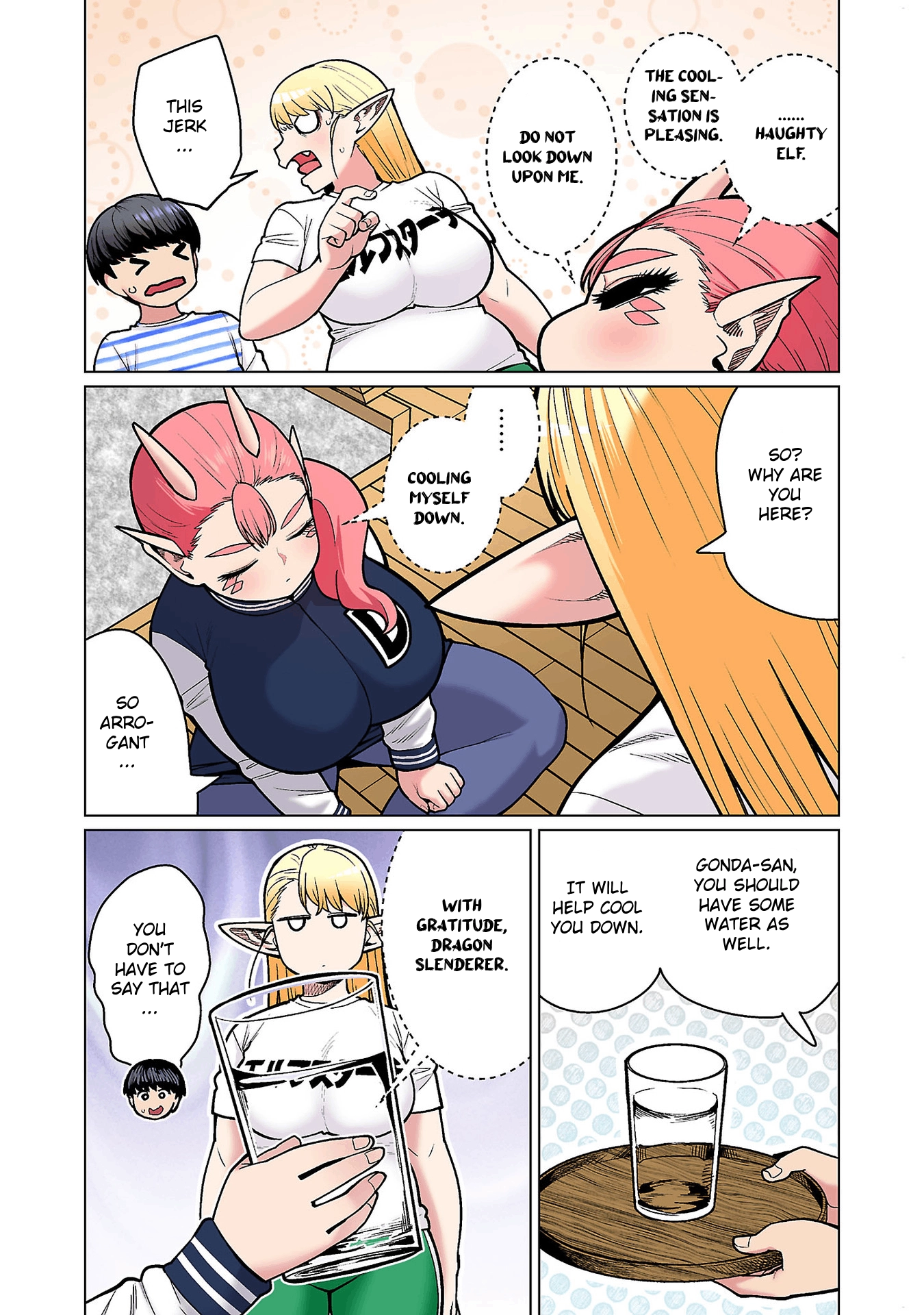 Shin Elf-san wa Yaserarenai. (Official Colored) Chapter 19 page 5 - 