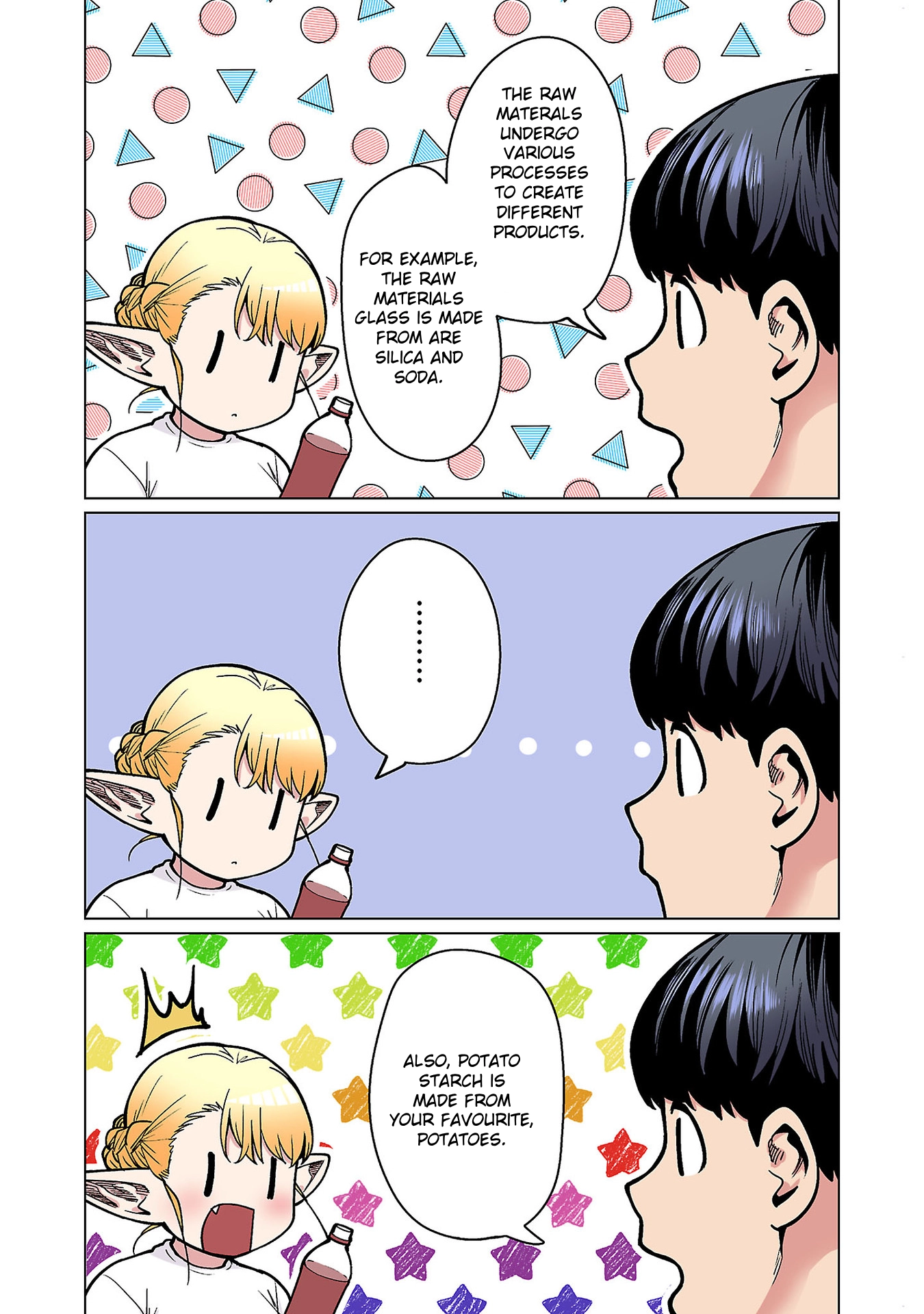 Shin Elf-san wa Yaserarenai. (Official Colored) Chapter 20.5 page 21 - 