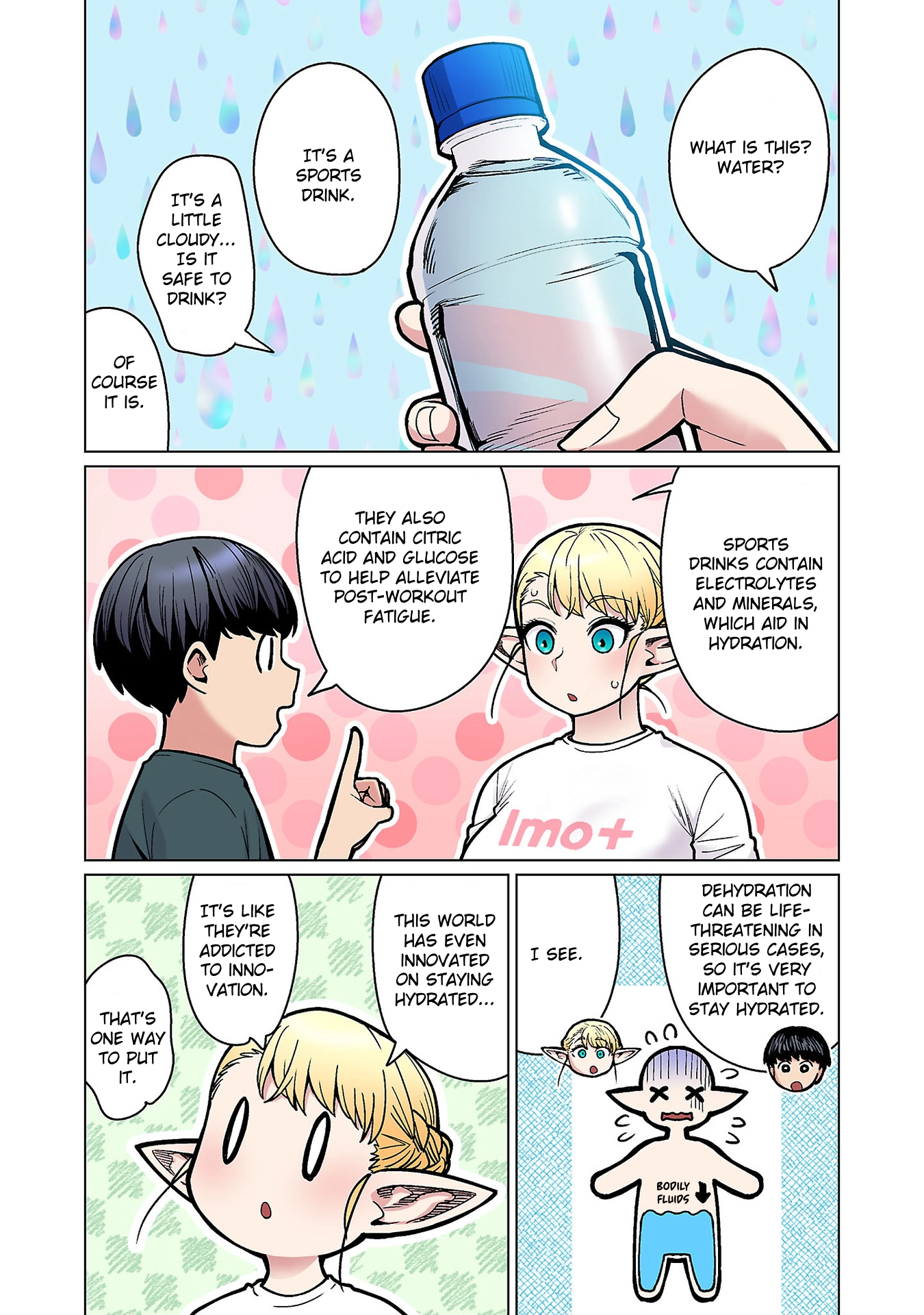 Shin Elf-san wa Yaserarenai. (Official Colored) Chapter 20 page 2 - 