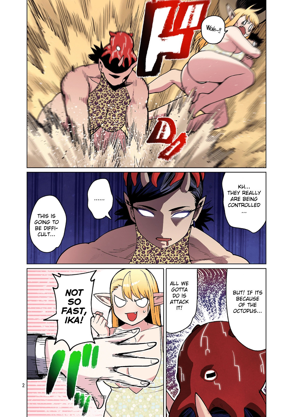 Shin Elf-san wa Yaserarenai. (Official Colored) Chapter 22 page 2 - 