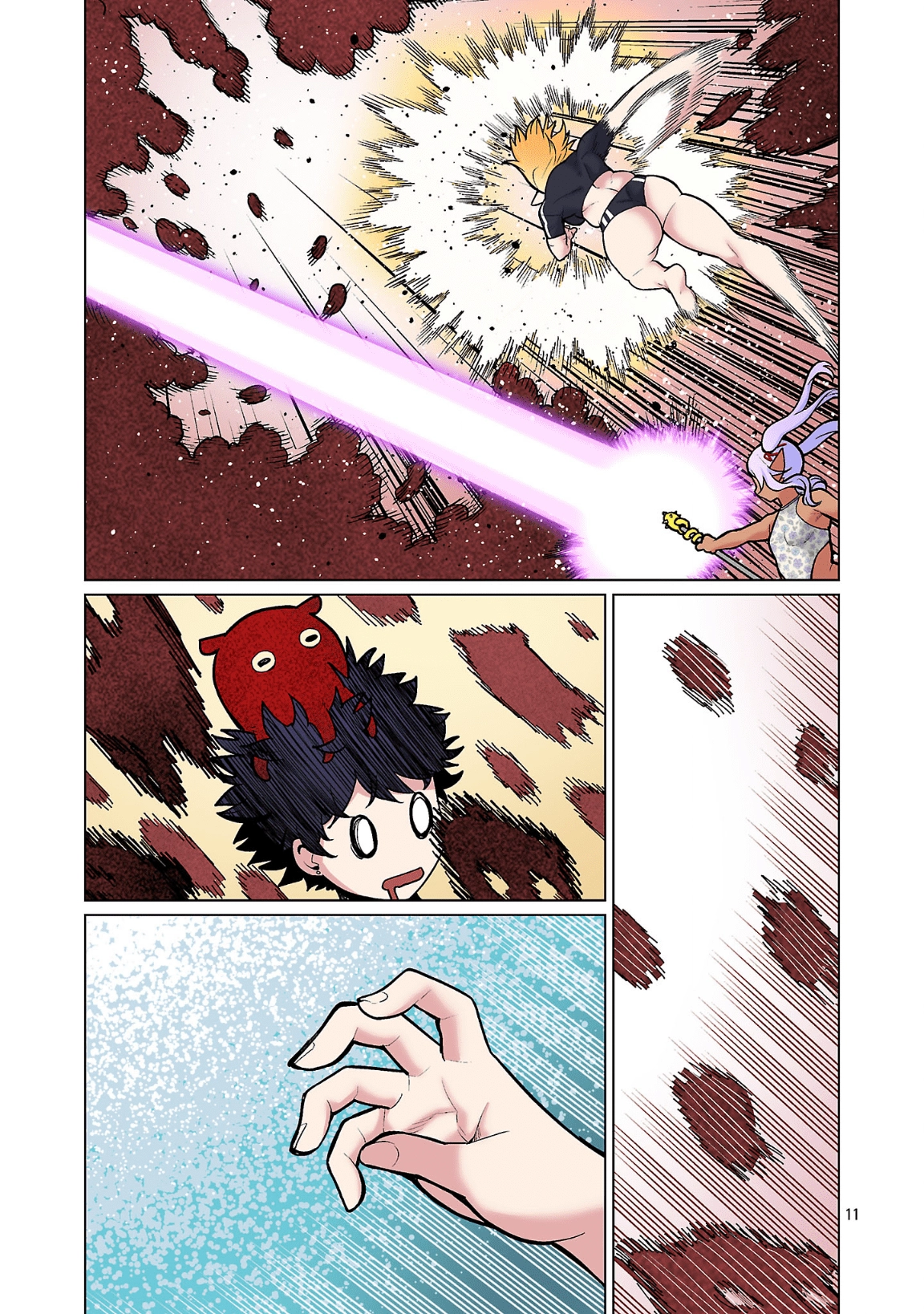 Shin Elf-san wa Yaserarenai. (Official Colored) Chapter 22 page 11 - 