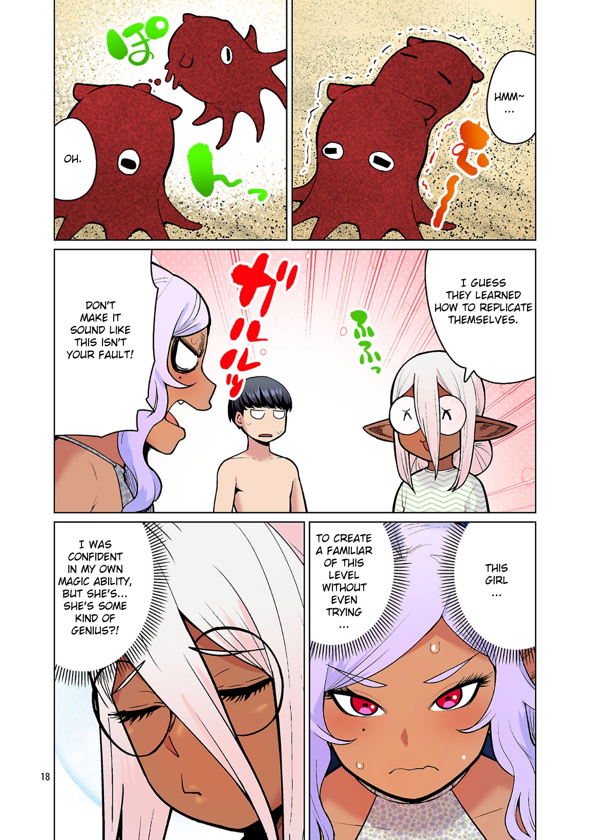 Shin Elf-san wa Yaserarenai. (Official Colored) Chapter 22 page 18 - 