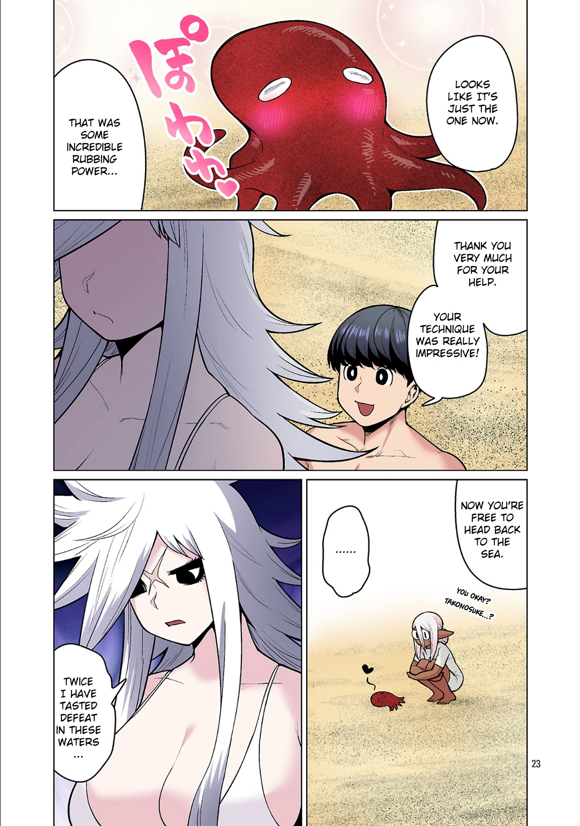 Shin Elf-san wa Yaserarenai. (Official Colored) Chapter 22 page 23 - 
