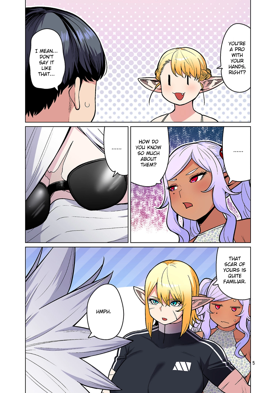 Shin Elf-san wa Yaserarenai. (Official Colored) Chapter 22 page 5 - 