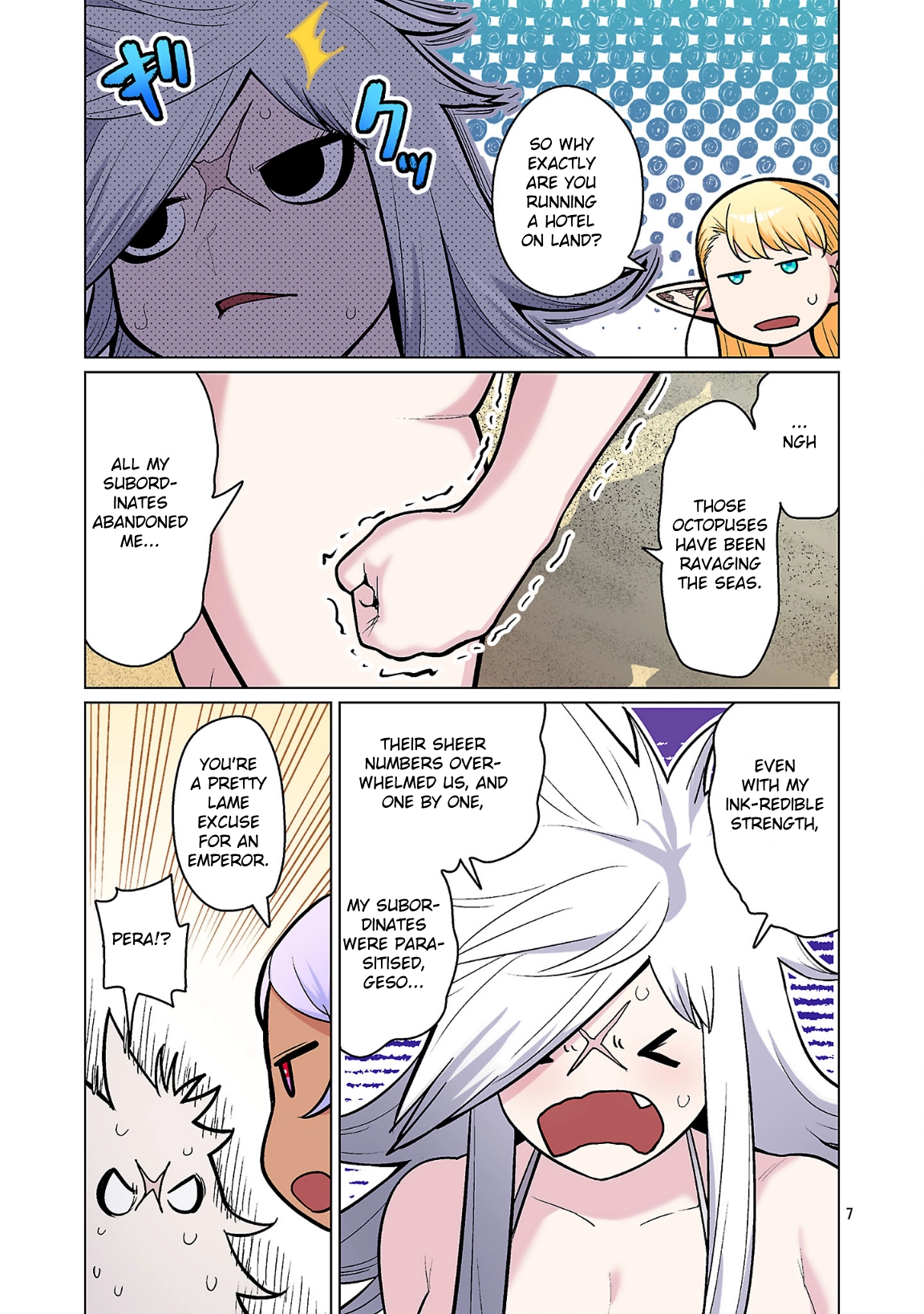 Shin Elf-san wa Yaserarenai. (Official Colored) Chapter 22 page 7 - 