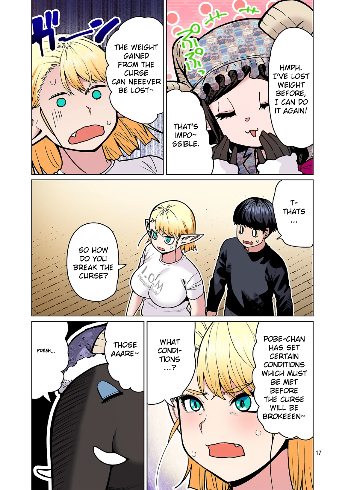 Shin Elf-san wa Yaserarenai. (Official Colored) Chapter 23 page 17 - 