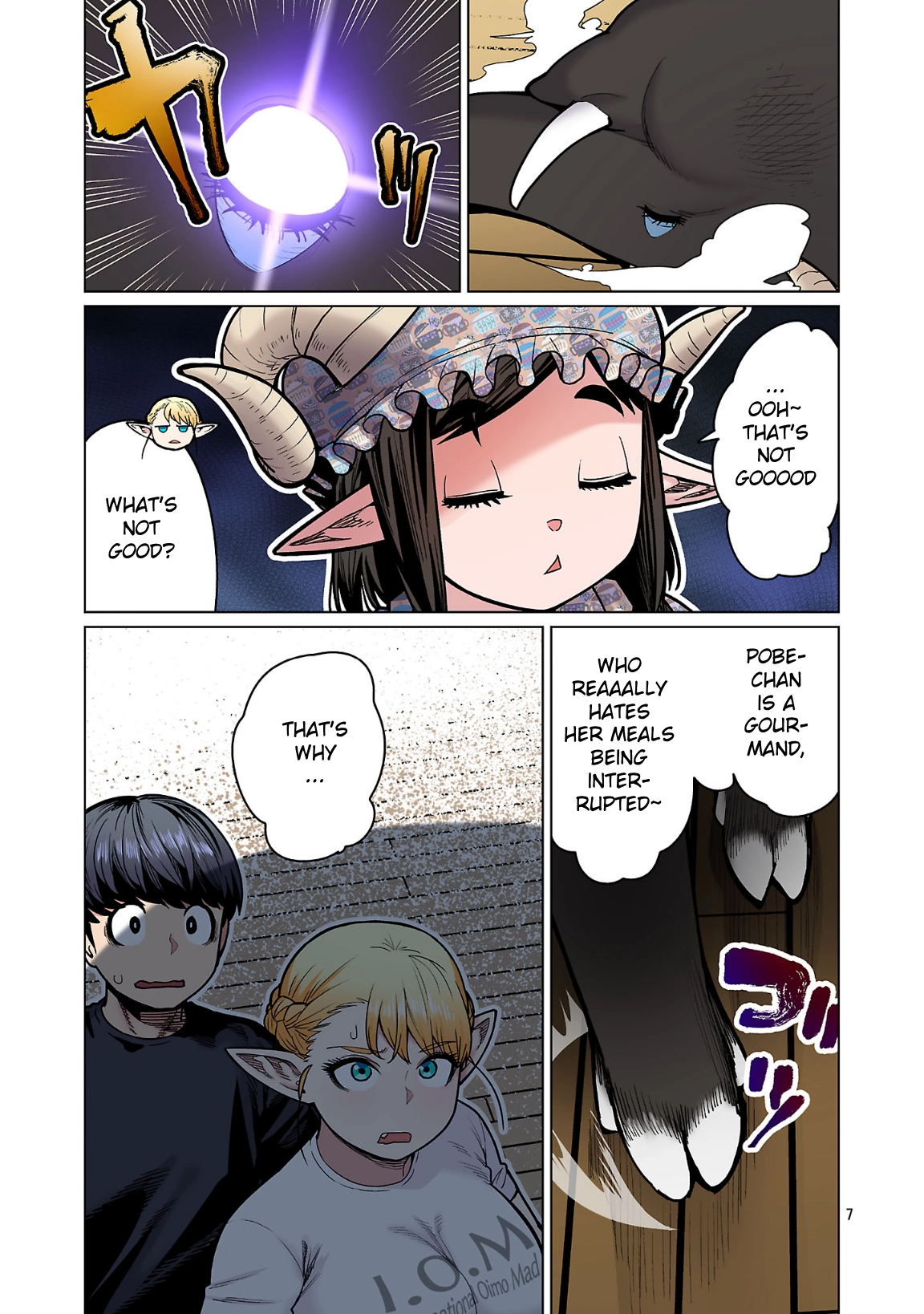 Shin Elf-san wa Yaserarenai. (Official Colored) Chapter 23 page 7 - 