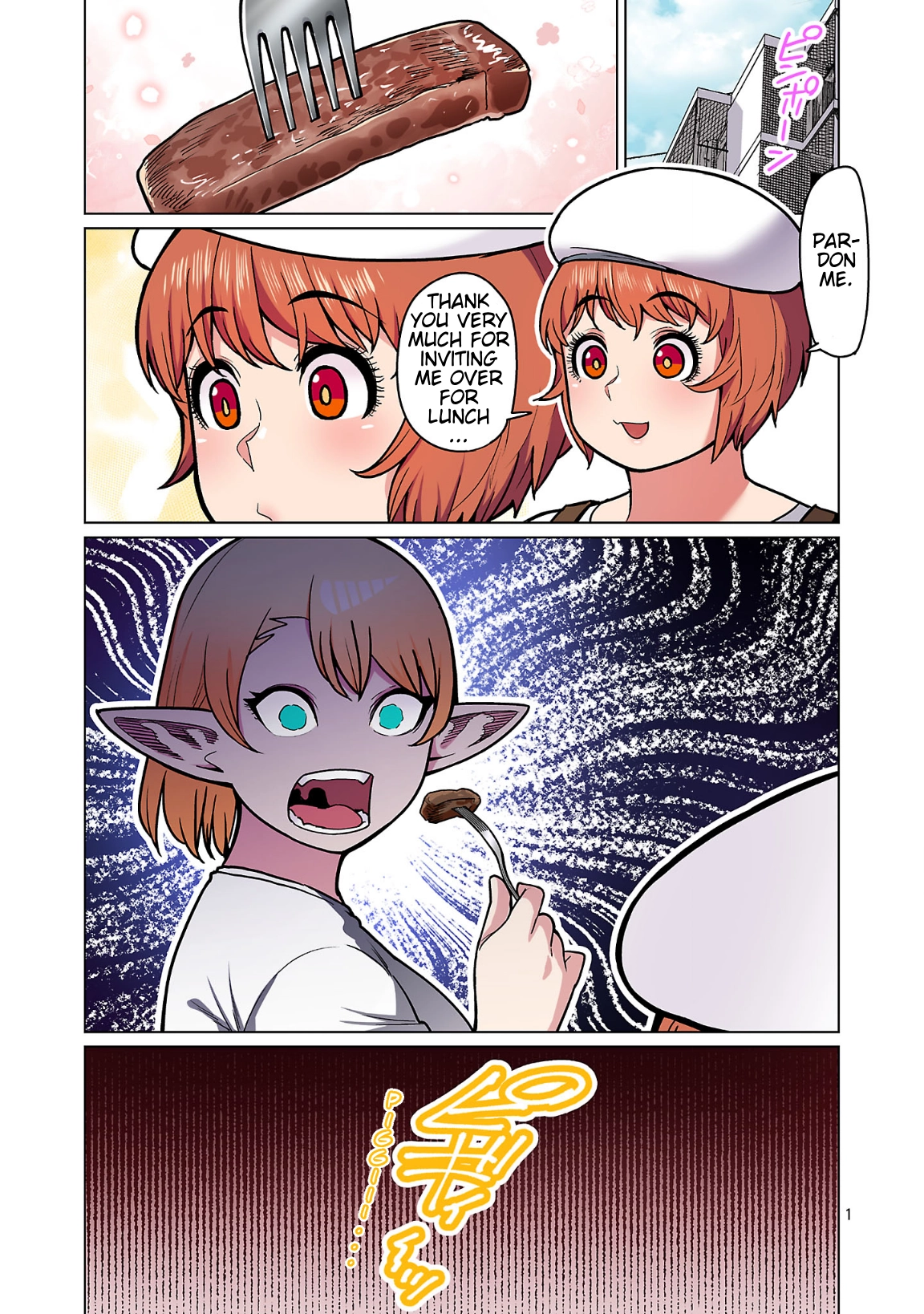 Shin Elf-san wa Yaserarenai. (Official Colored) Chapter 25 page 2 - 