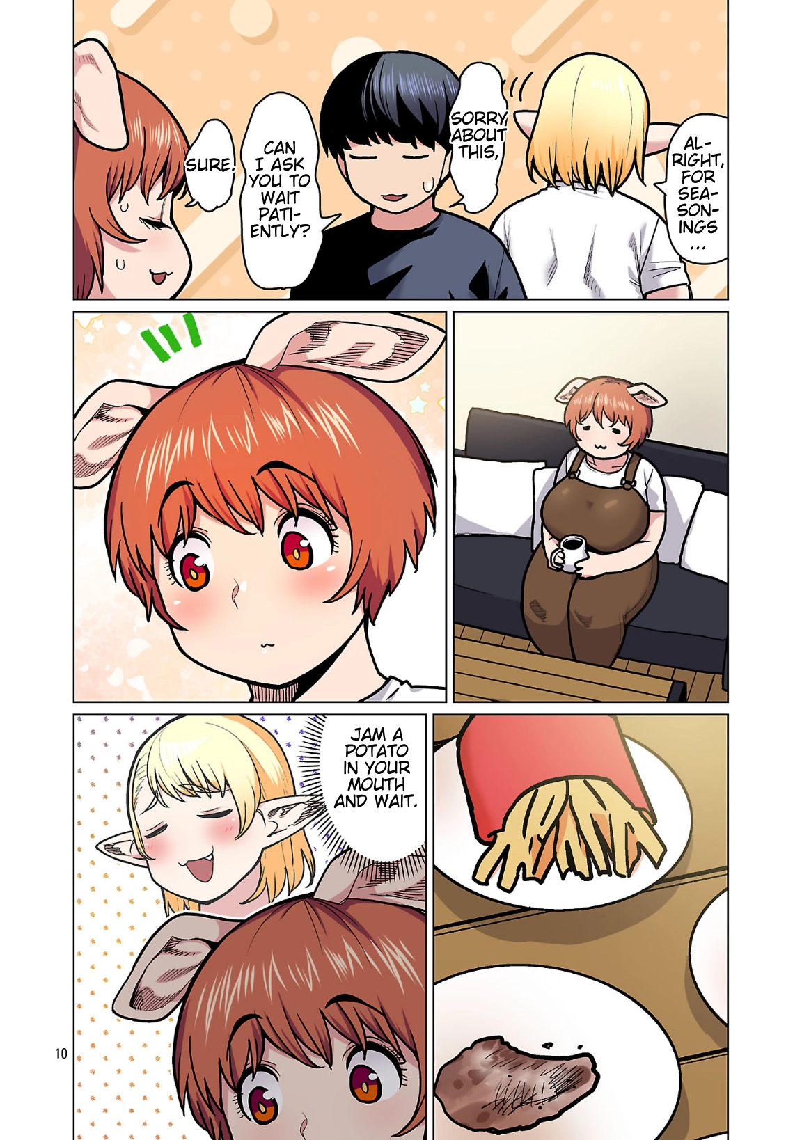 Shin Elf-san wa Yaserarenai. (Official Colored) Chapter 25 page 11 - 