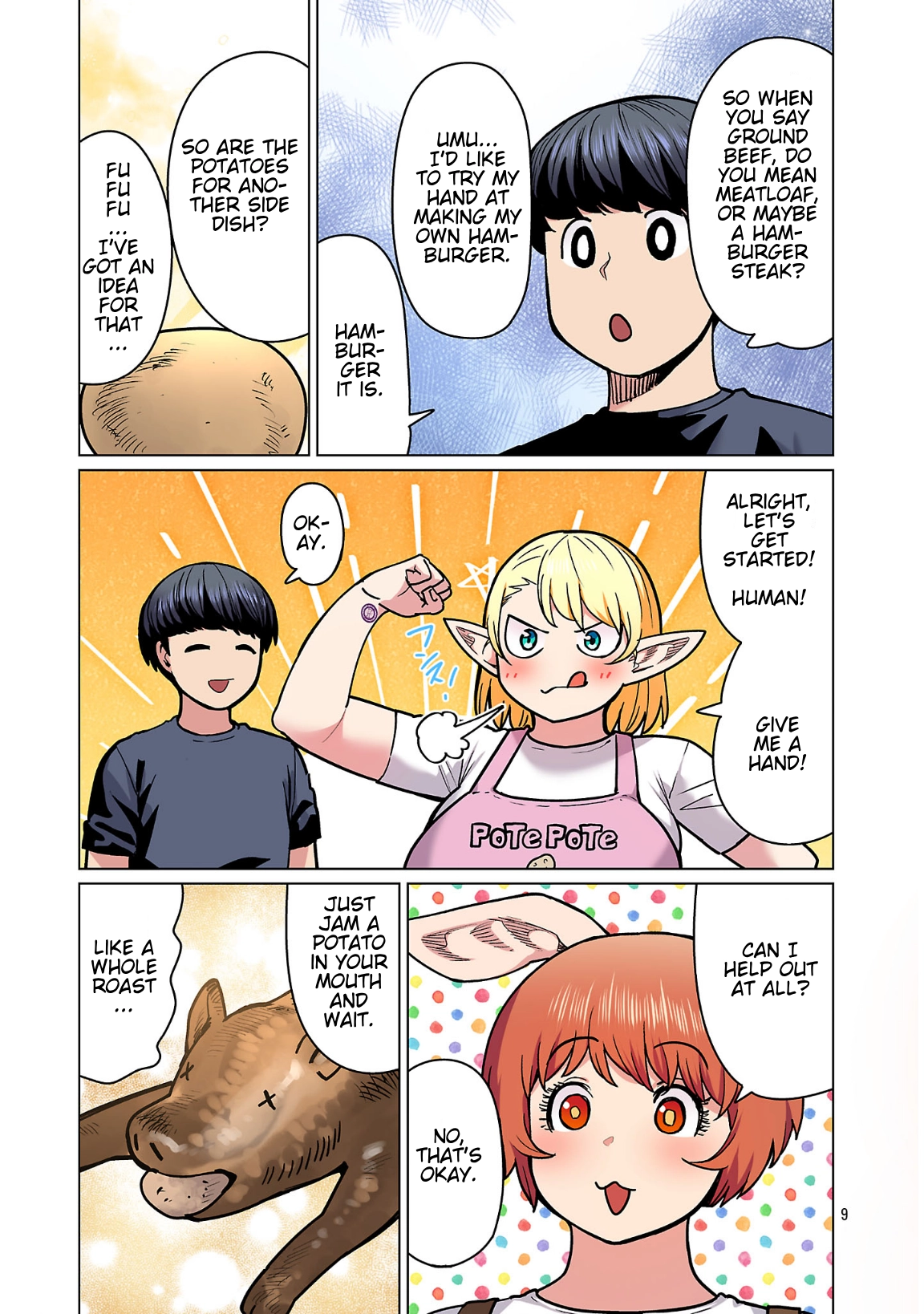 Shin Elf-san wa Yaserarenai. (Official Colored) Chapter 25 page 10 - 