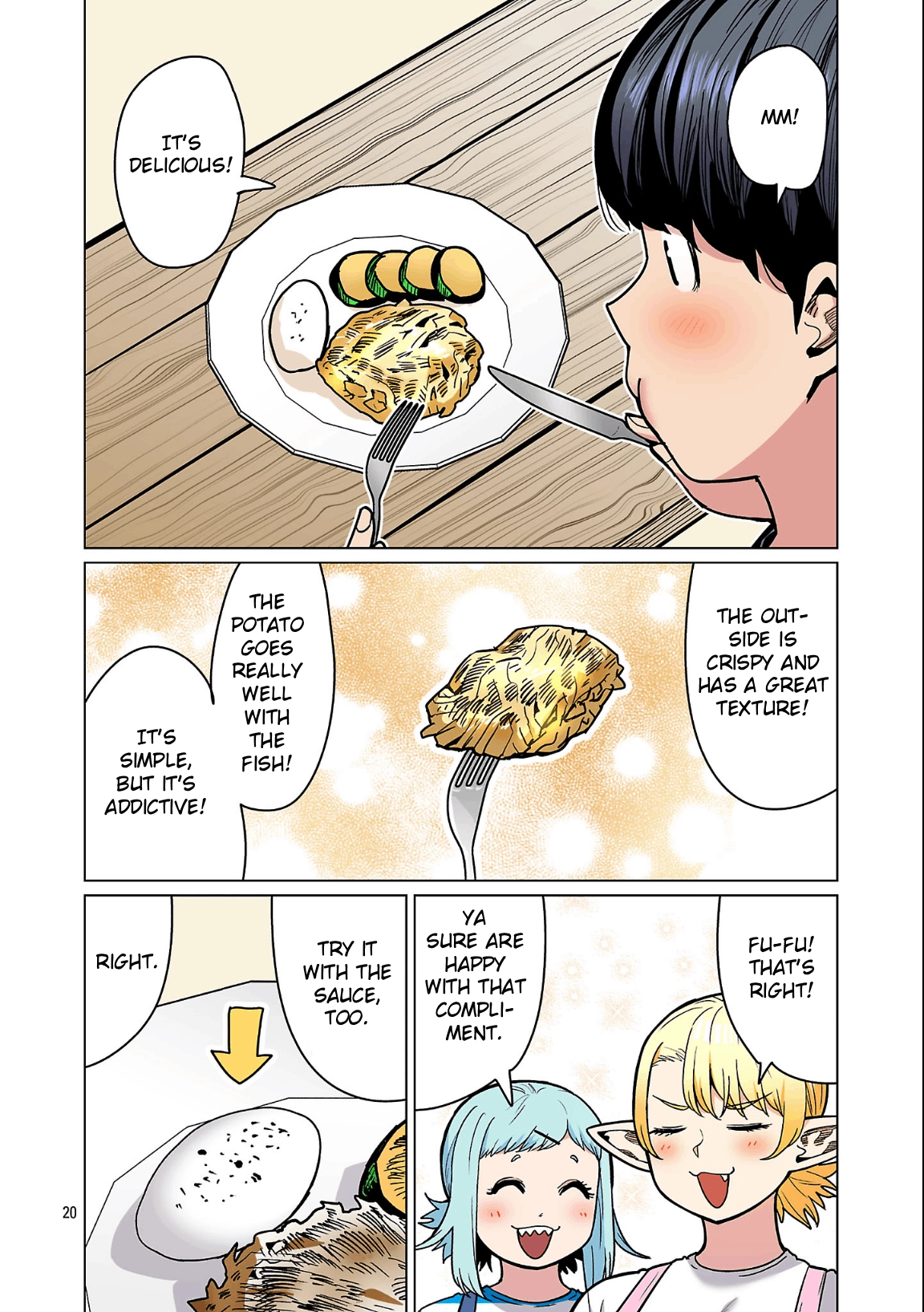 Shin Elf-san wa Yaserarenai. (Official Colored) Chapter 26 page 21 - 