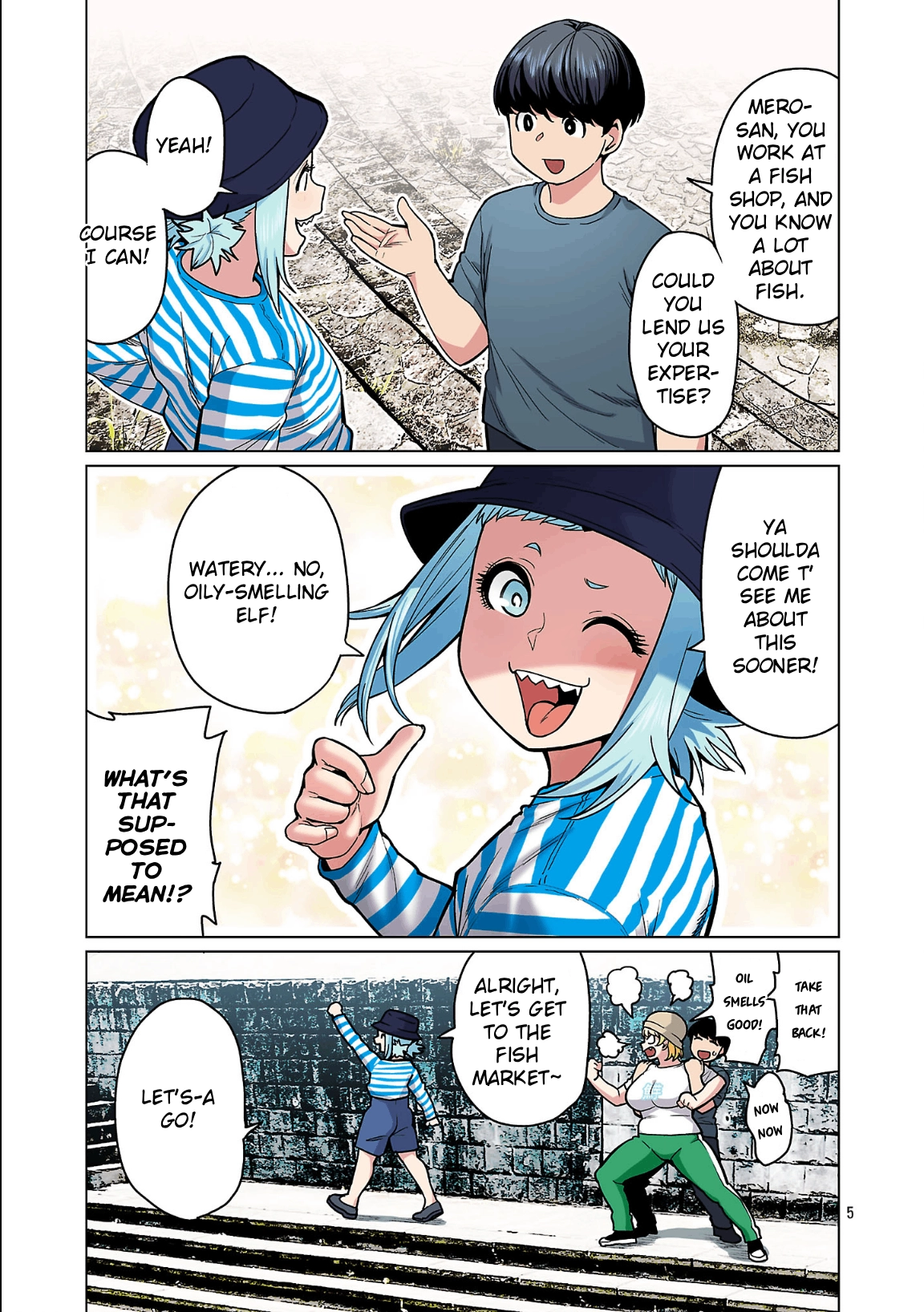 Shin Elf-san wa Yaserarenai. (Official Colored) Chapter 26 page 6 - 