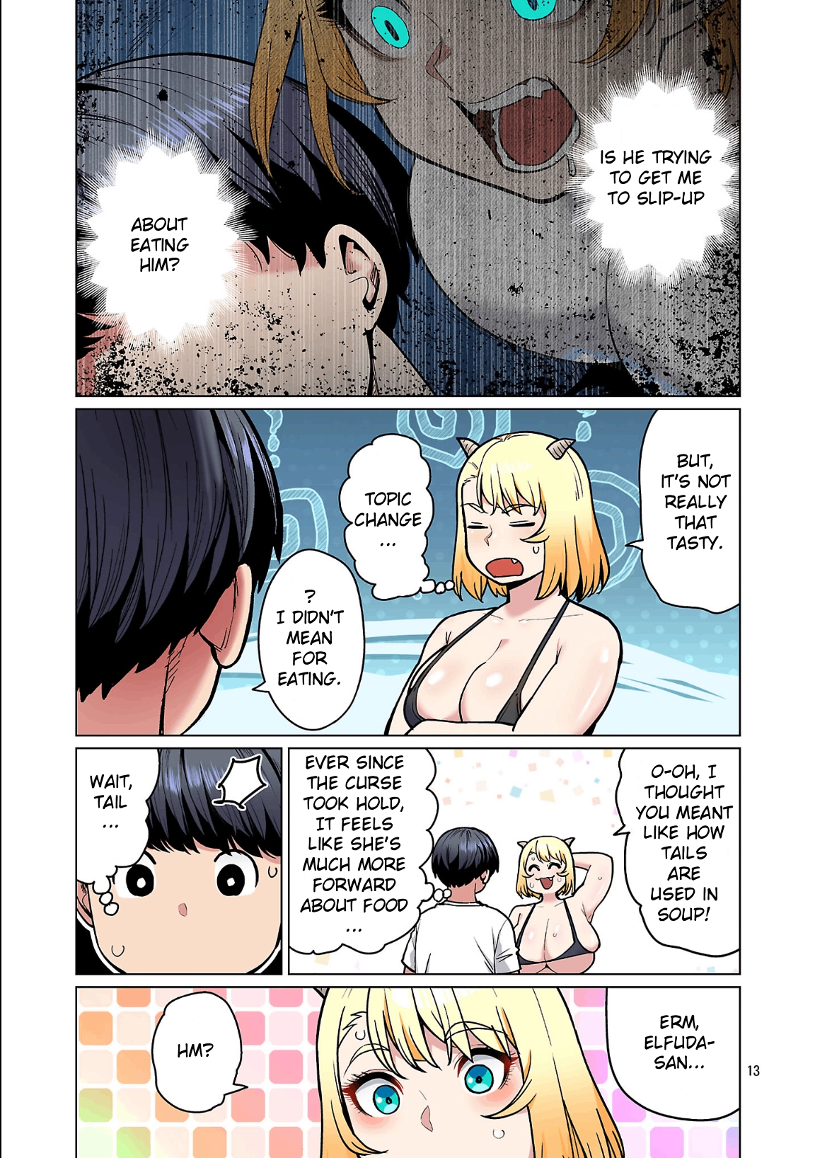 Shin Elf-san wa Yaserarenai. (Official Colored) Chapter 27 page 15 - 