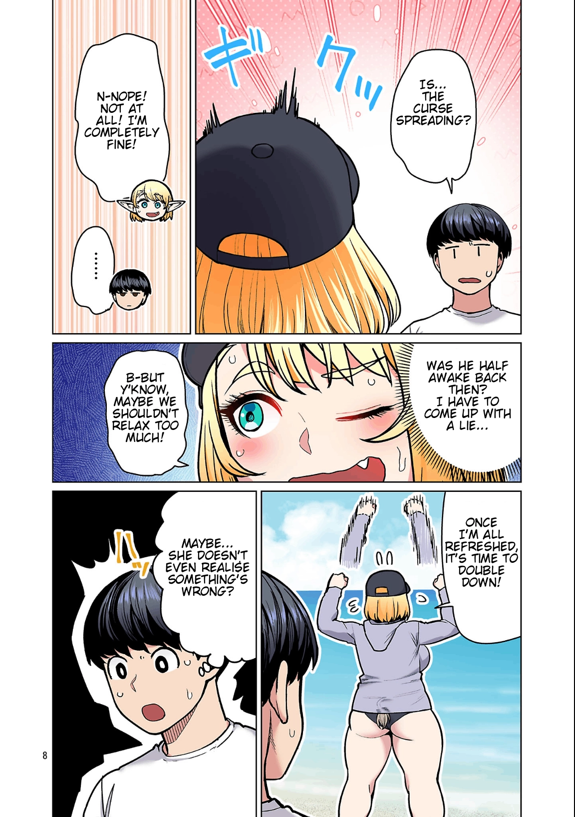 Shin Elf-san wa Yaserarenai. (Official Colored) Chapter 27 page 10 - 