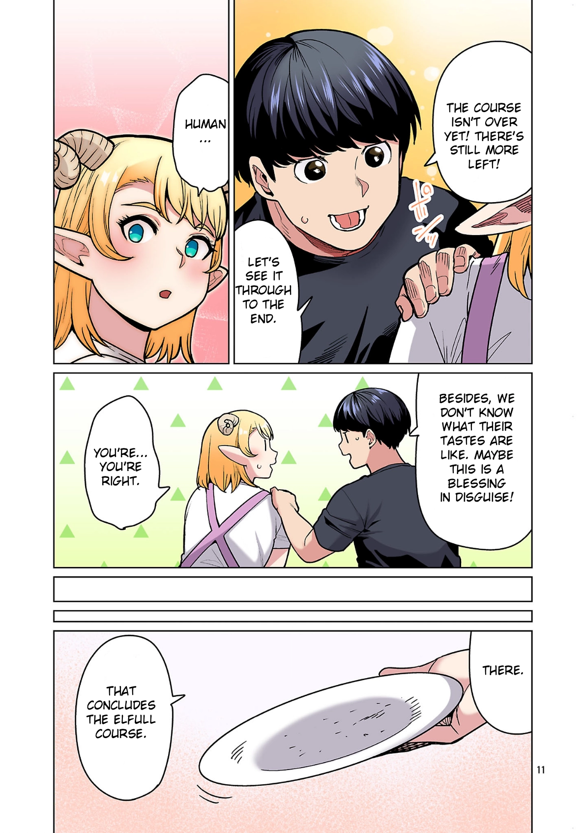 Shin Elf-san wa Yaserarenai. (Official Colored) Chapter 30 page 13 - 