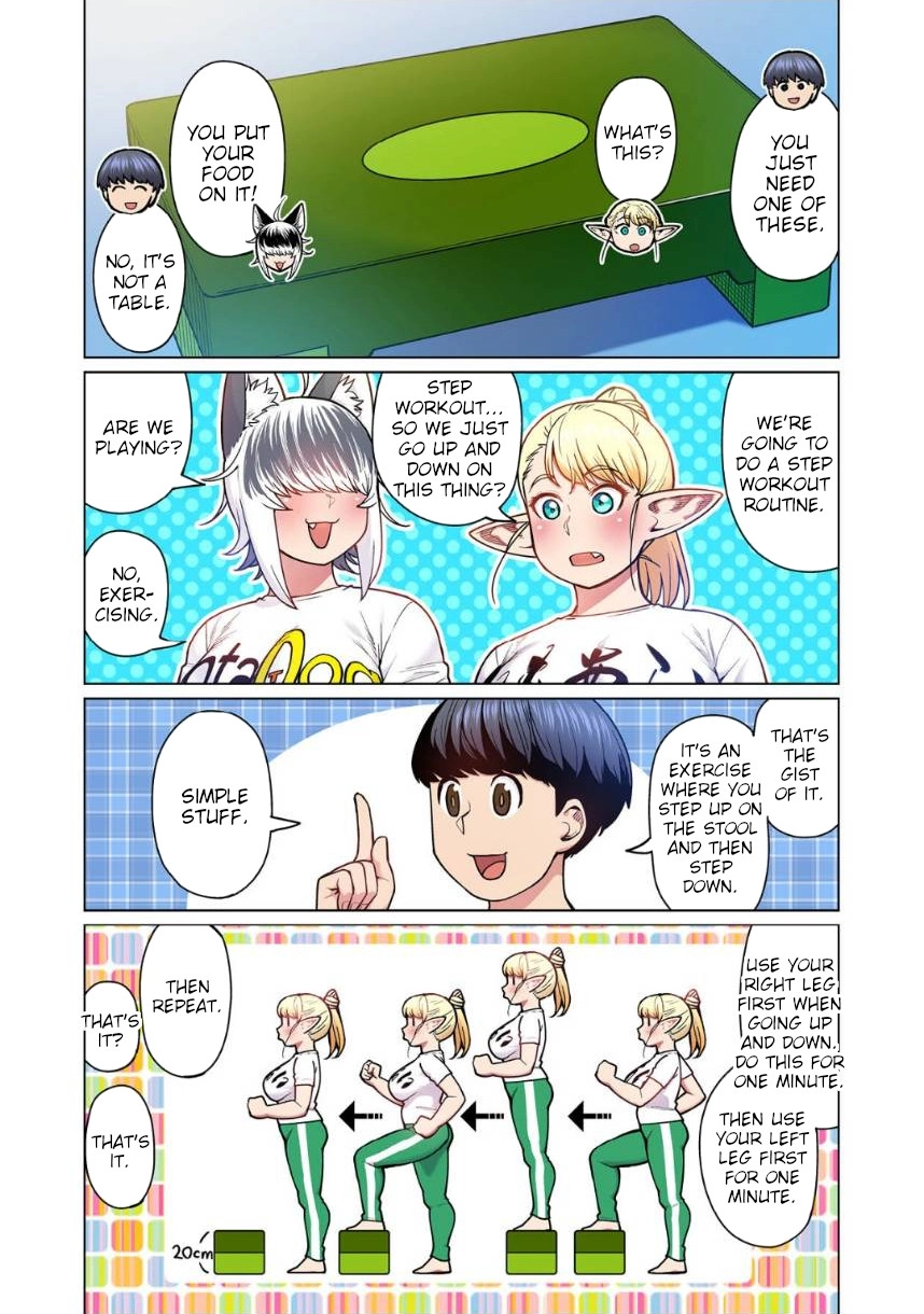 Shin Elf-san wa Yaserarenai. (Official Colored) Chapter 4 page 17 - 