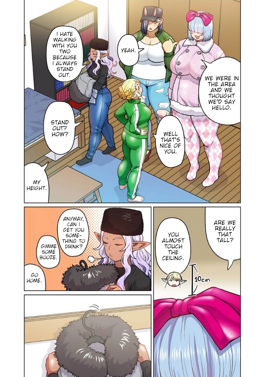 Shin Elf-san wa Yaserarenai. (Official Colored) Chapter 6 page 3 - 