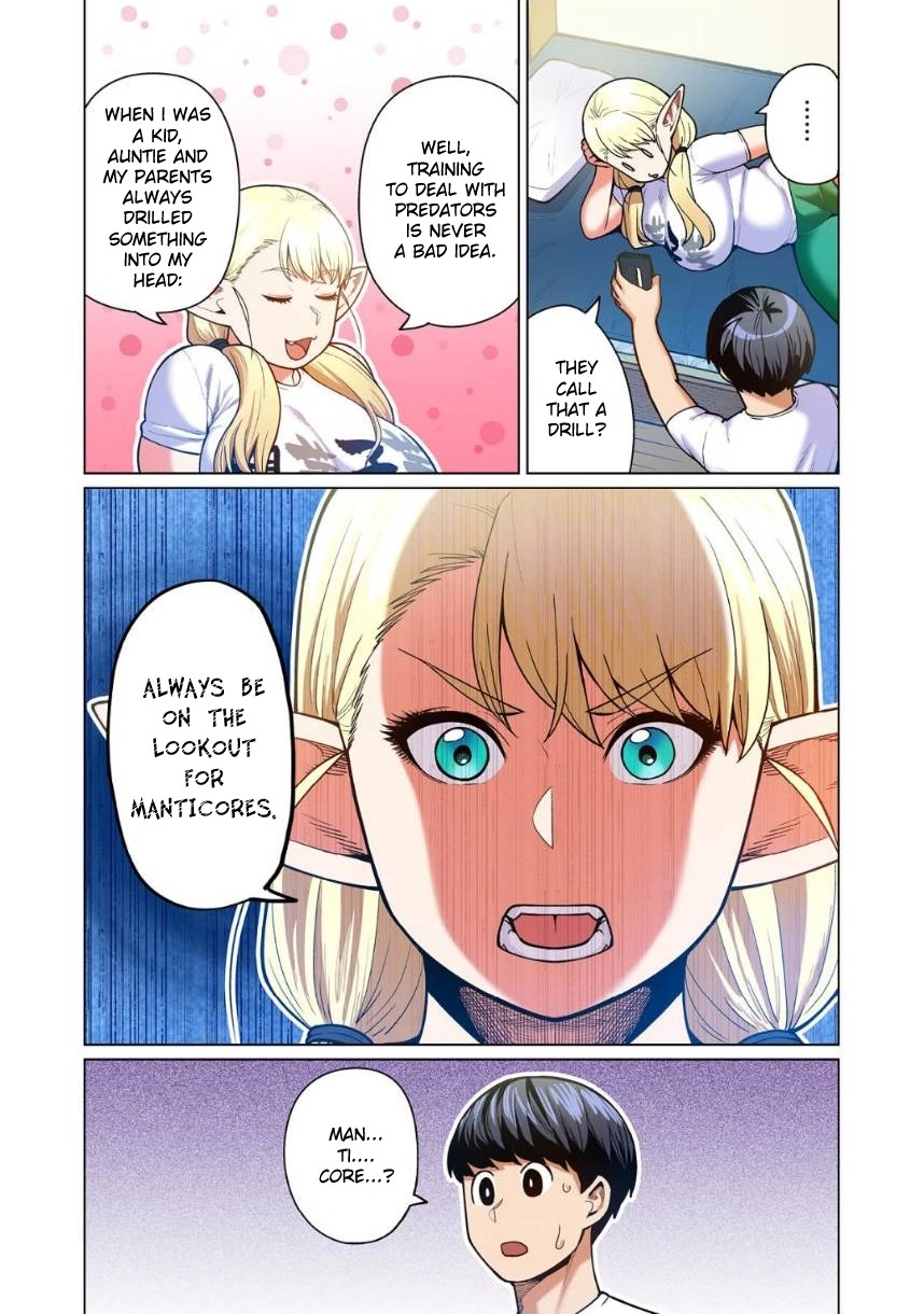 Shin Elf-san wa Yaserarenai. (Official Colored) Chapter 7 page 6 - 