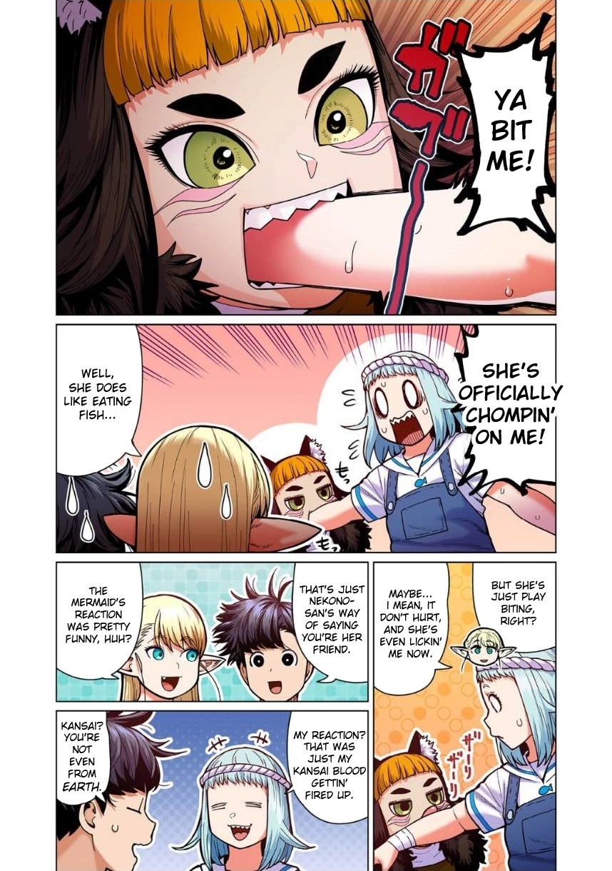 Shin Elf-san wa Yaserarenai. (Official Colored) Chapter 9 page 18 - 