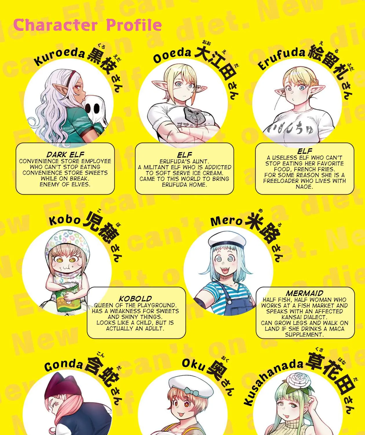 Shin Elf-san wa Yaserarenai. Chapter 1 page 3 - 