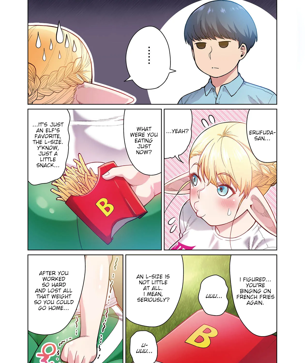 Shin Elf-san wa Yaserarenai. Chapter 1 page 25 - 
