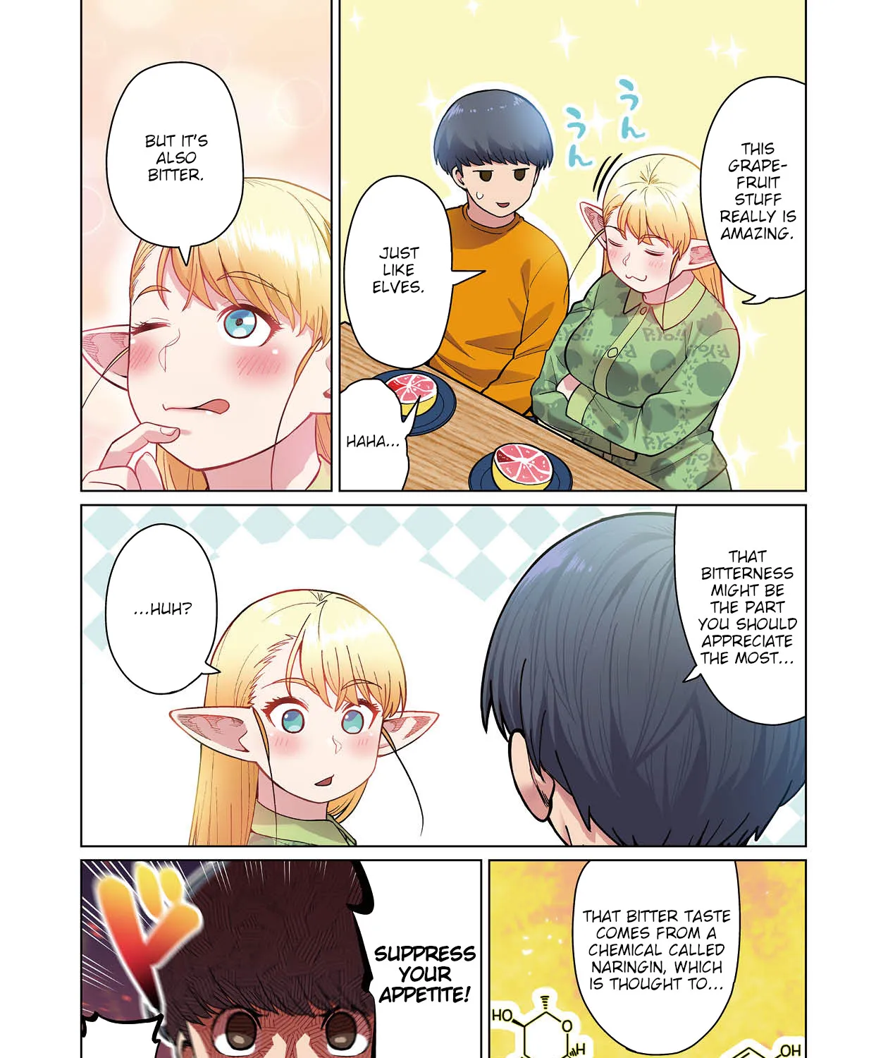 Shin Elf-san wa Yaserarenai. Chapter 1 page 45 - 