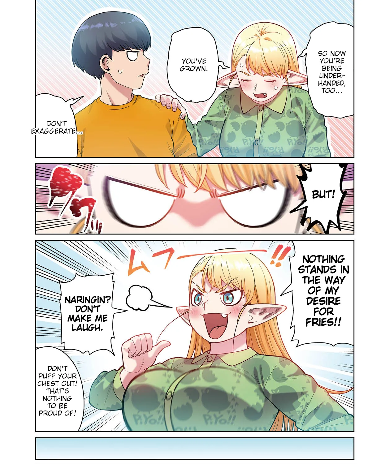 Shin Elf-san wa Yaserarenai. Chapter 1 page 47 - 
