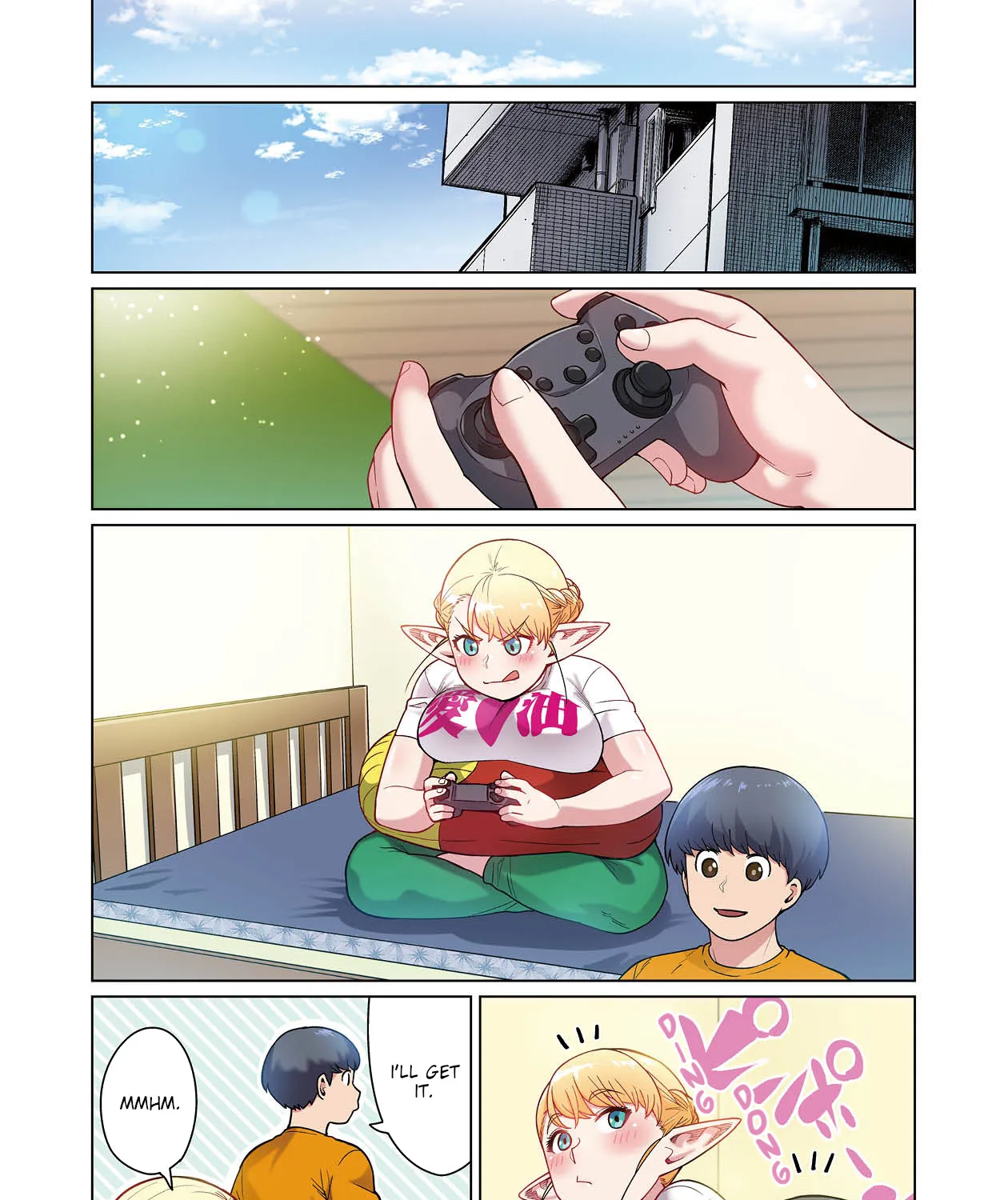 Shin Elf-san wa Yaserarenai. Chapter 1 page 49 - 