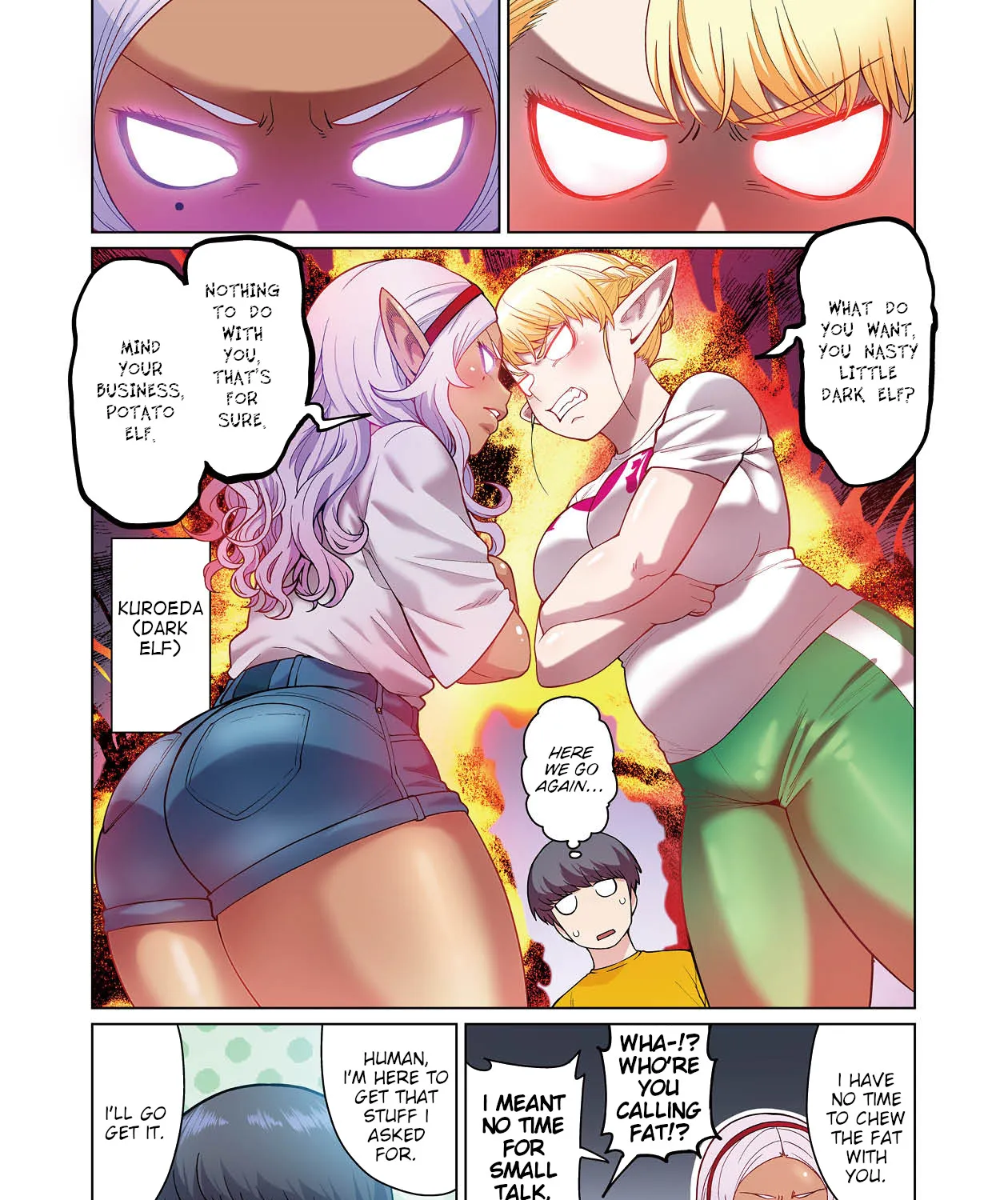 Shin Elf-san wa Yaserarenai. Chapter 1 page 51 - 
