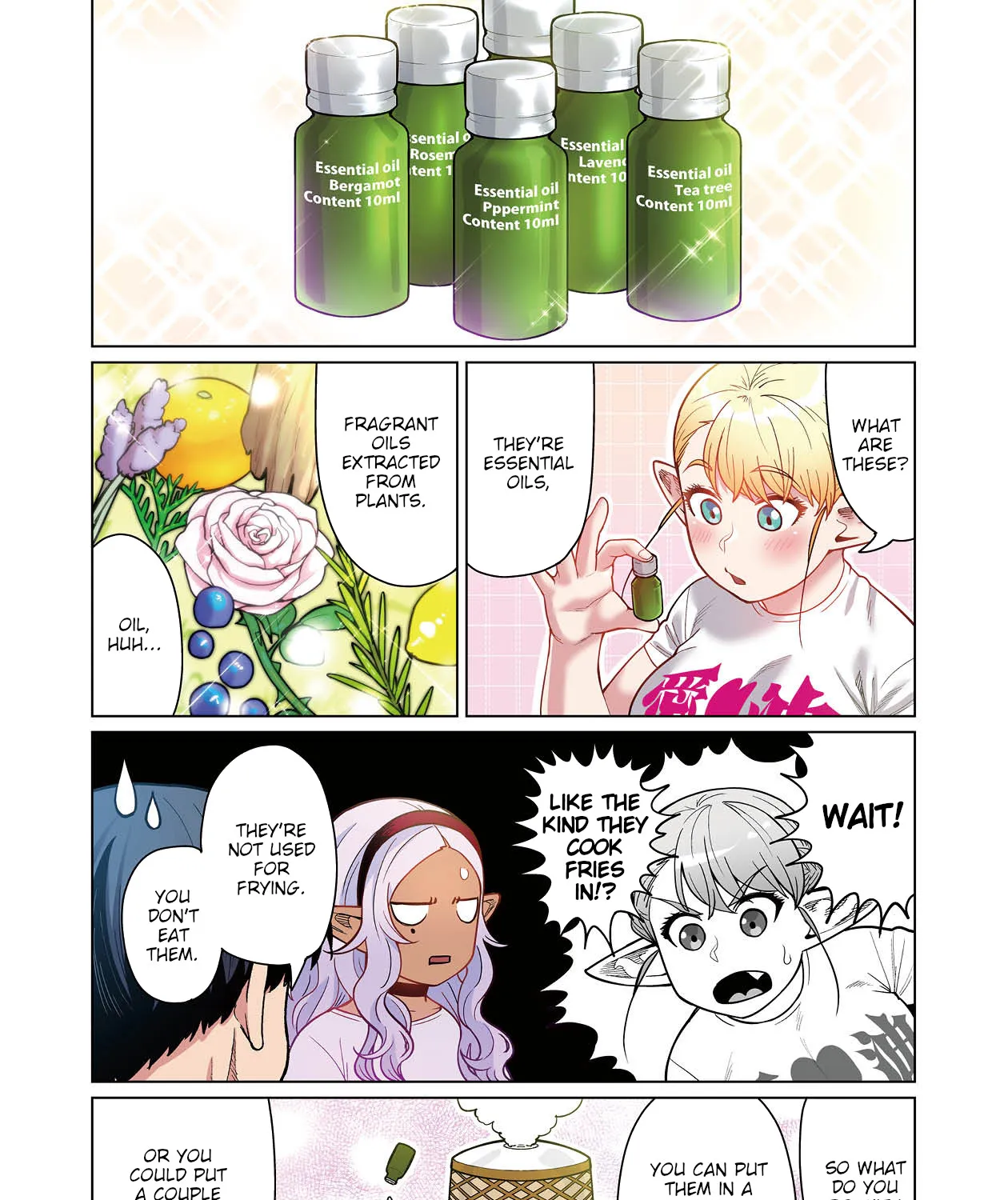 Shin Elf-san wa Yaserarenai. Chapter 1 page 53 - 