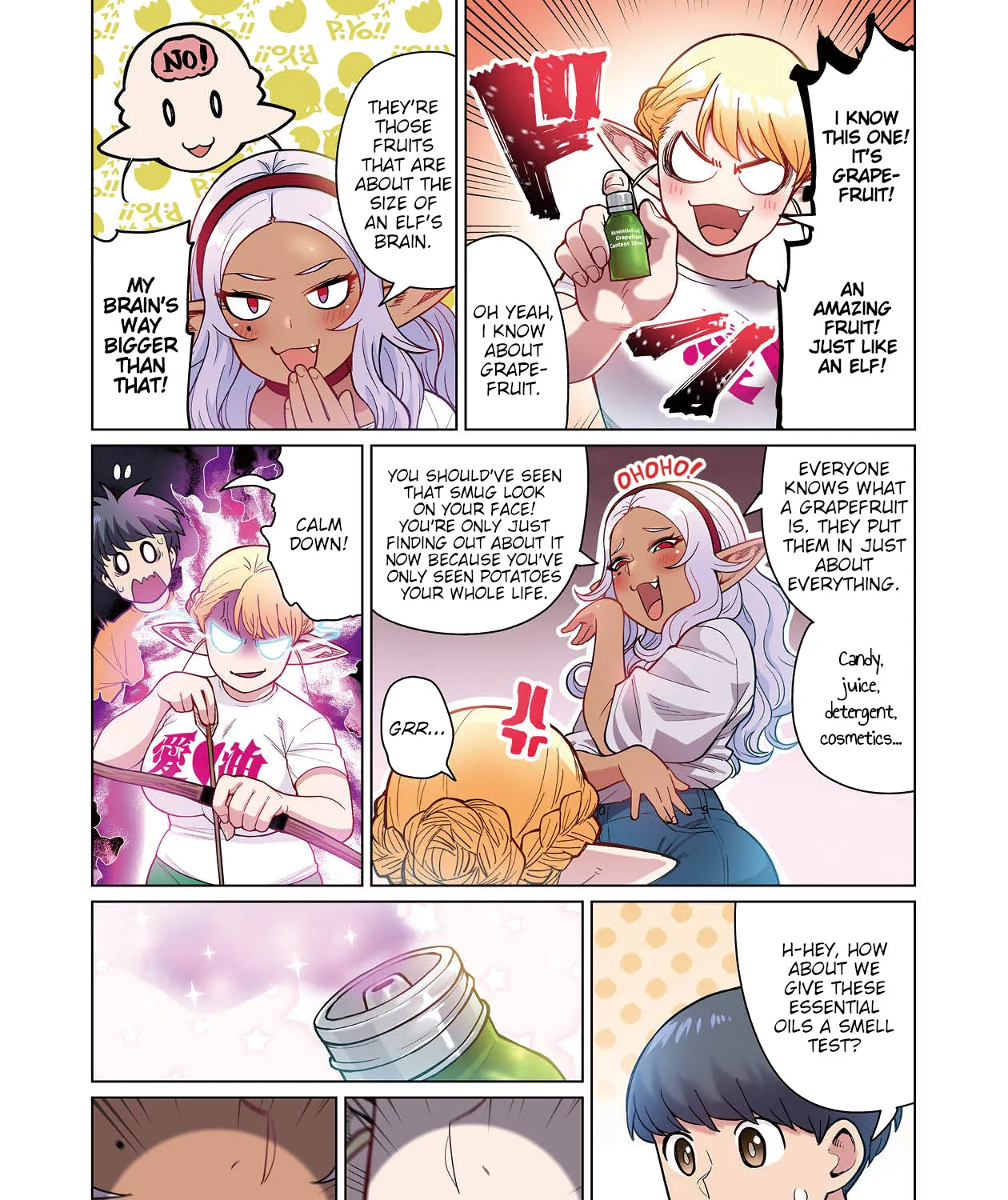 Shin Elf-san wa Yaserarenai. Chapter 1 page 57 - 