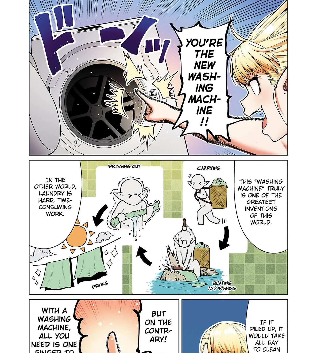 Shin Elf-san wa Yaserarenai. Chapter 10.5 page 35 - 